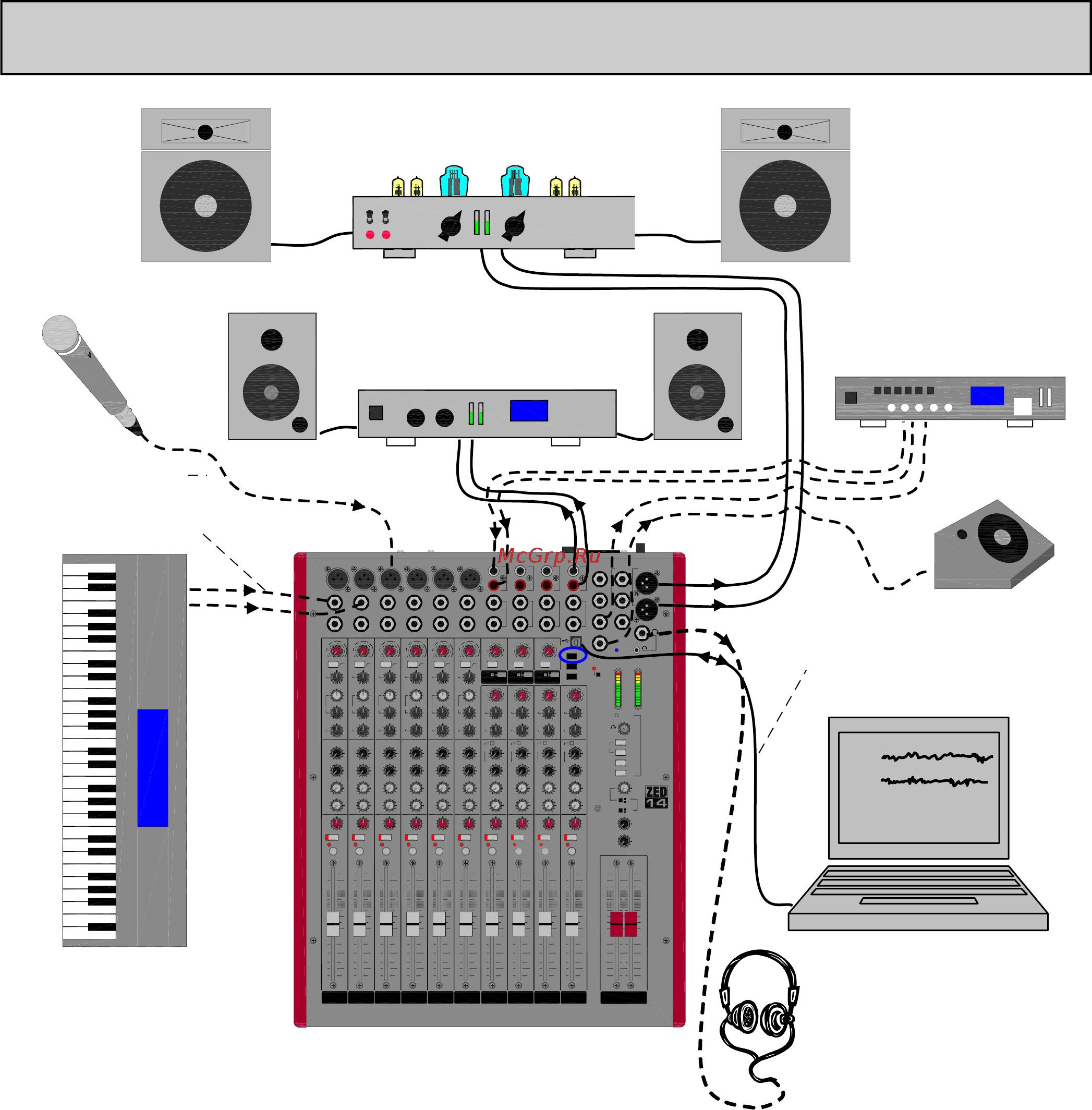 Allen&Heath ALLEN & HEATH ZED-14 [26/29] Главные студийные колонки