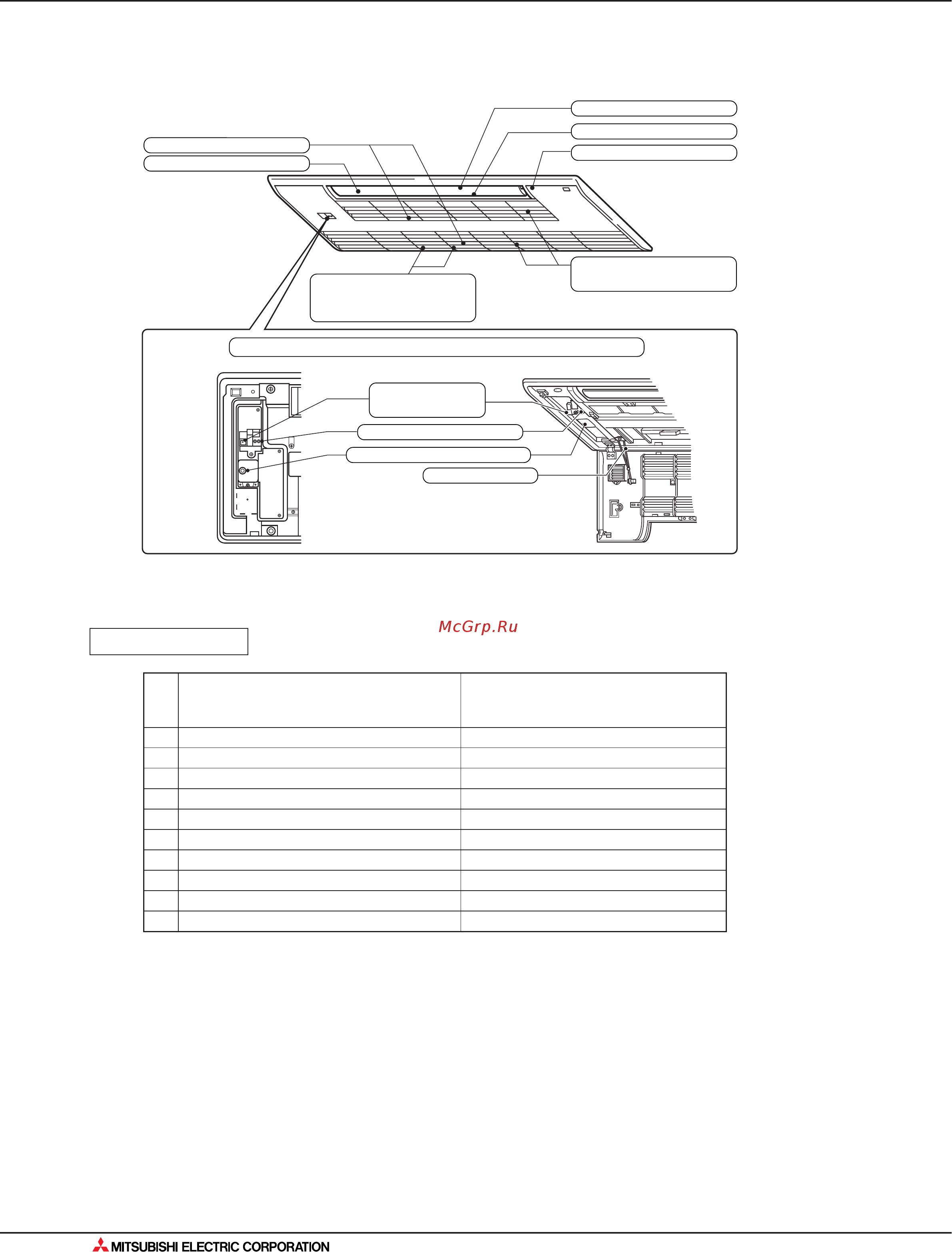 Mitsubishi Electric MUH-GA20VB [236/562] 3 кассетный блок mlz ka