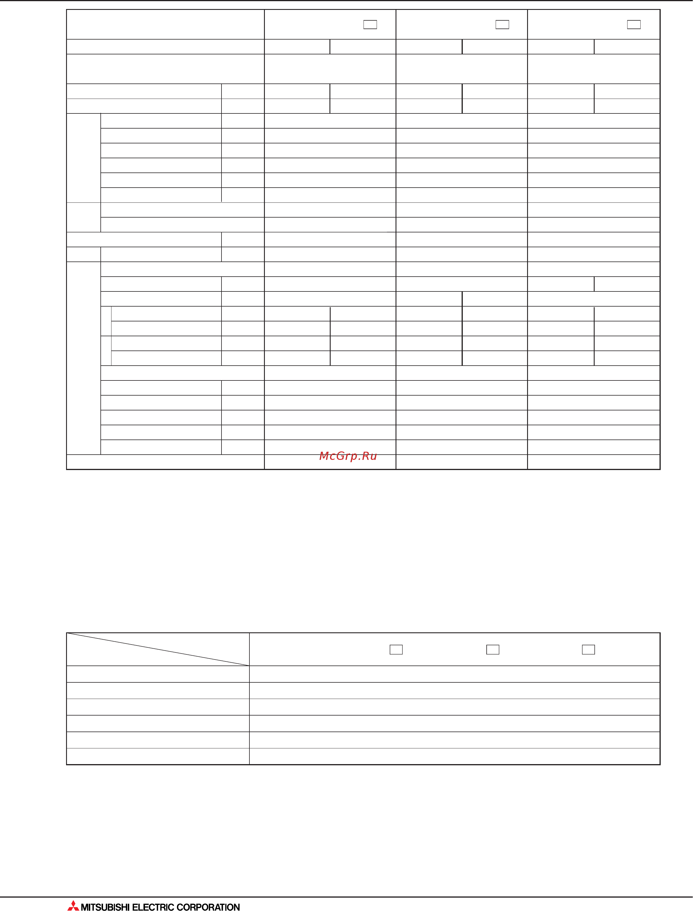 Mitsubishi Electric MXZ-4A80VA [288/562] Спецификация
