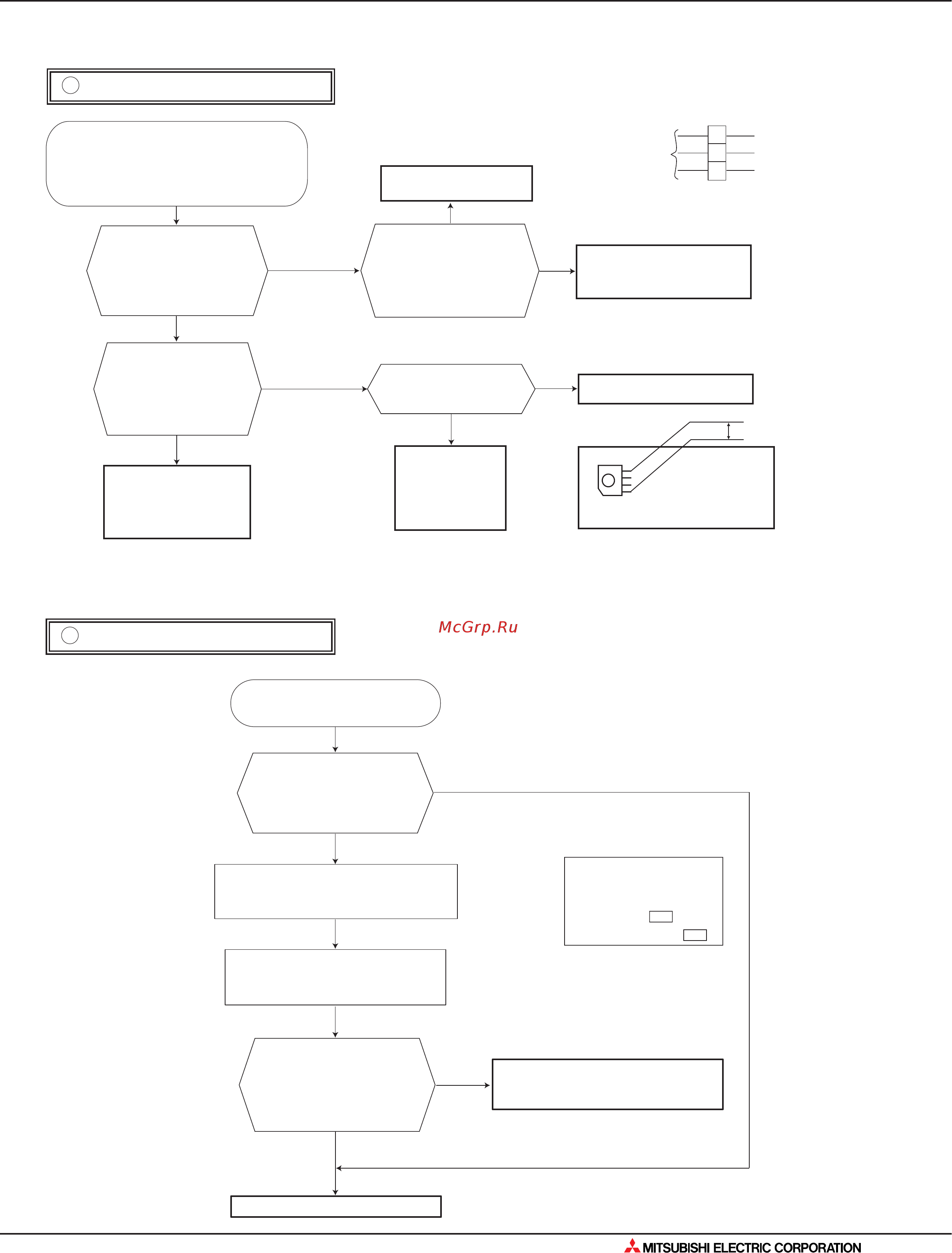 Mitsubishi Electric MSZ-GE50VA [359/562] Поиск неисправности