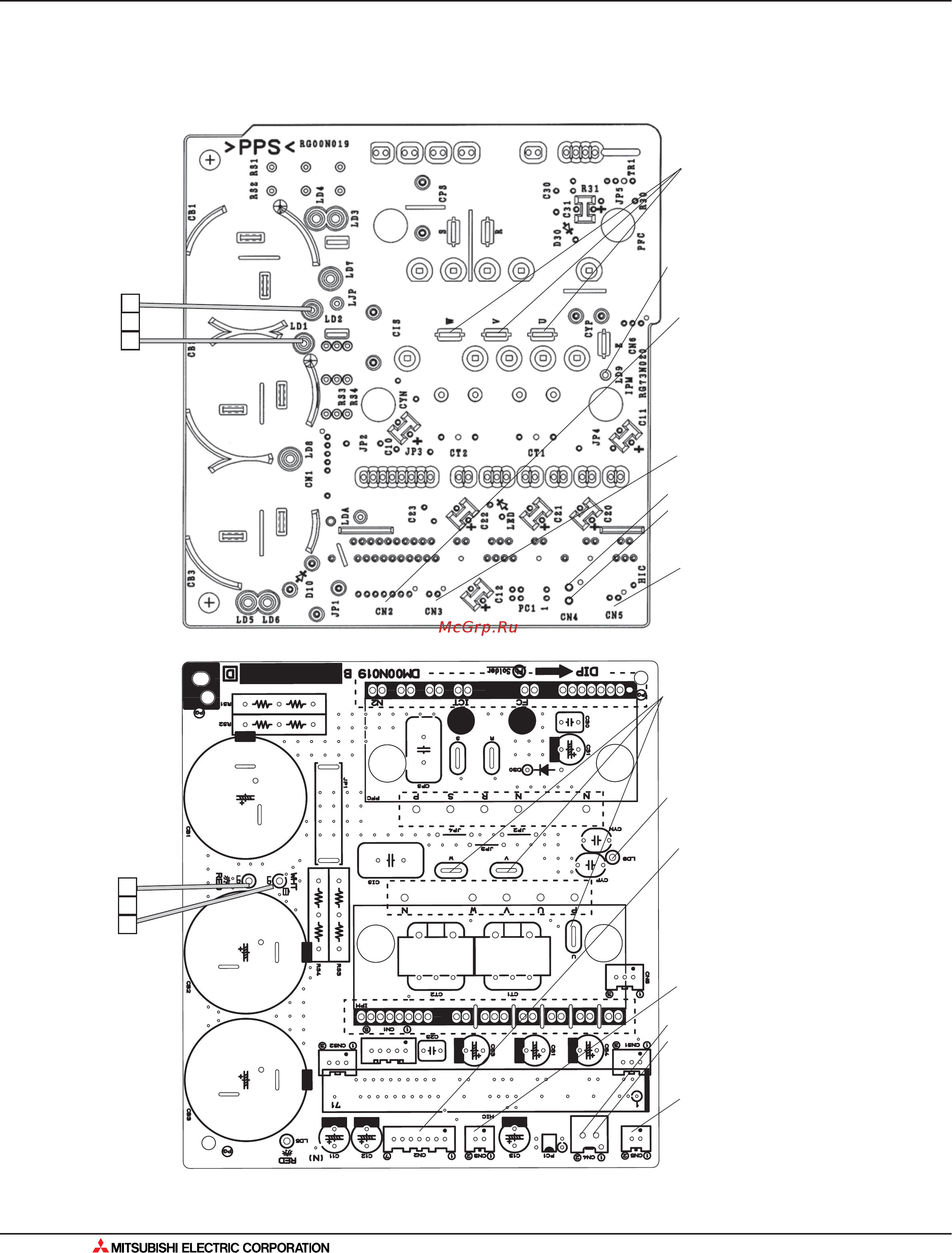 Mitsubishi Electric MU-GD80VB [372/562] Поиск неисправности