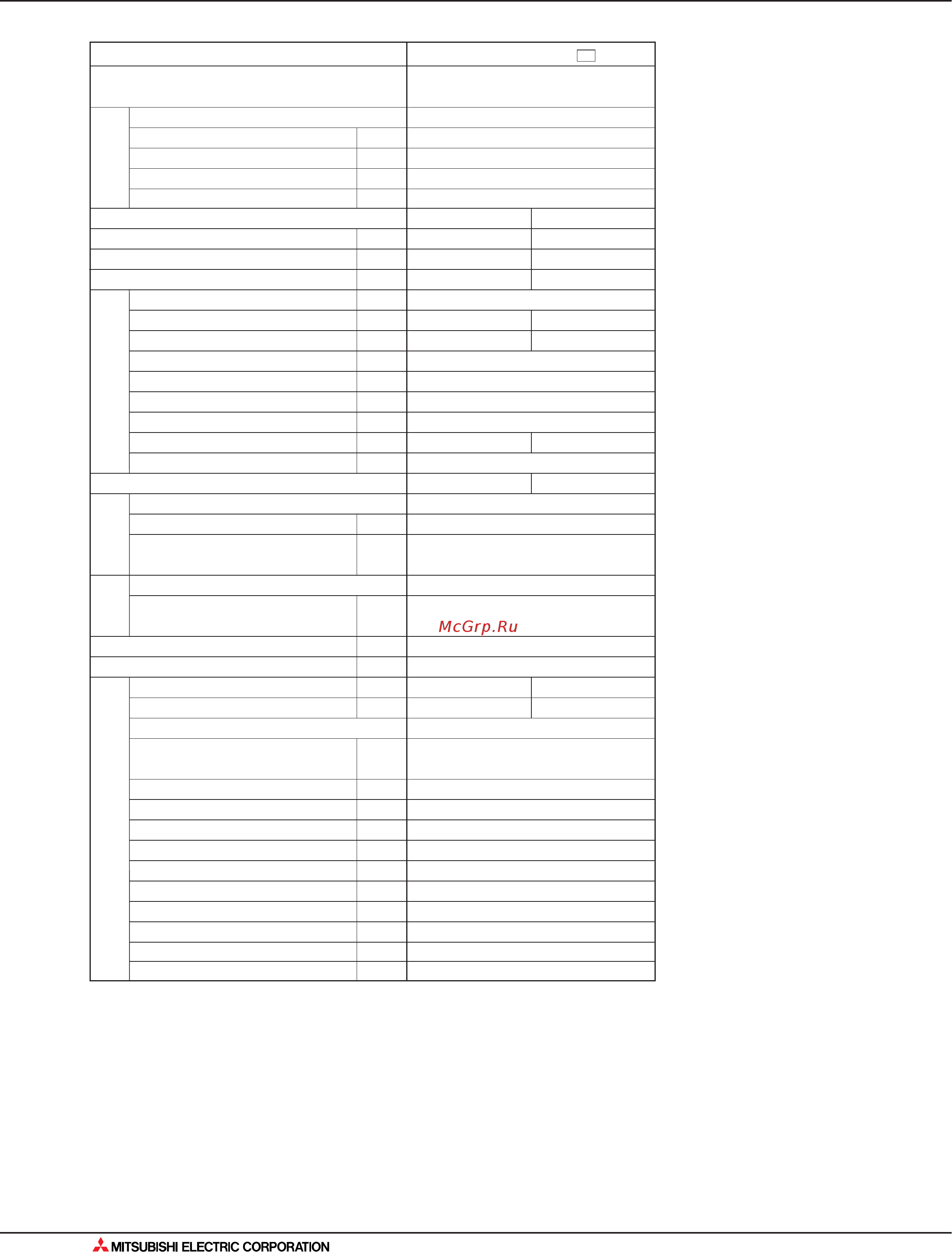 Mitsubishi Electric MS-GA60VB [408/562] Спецификация