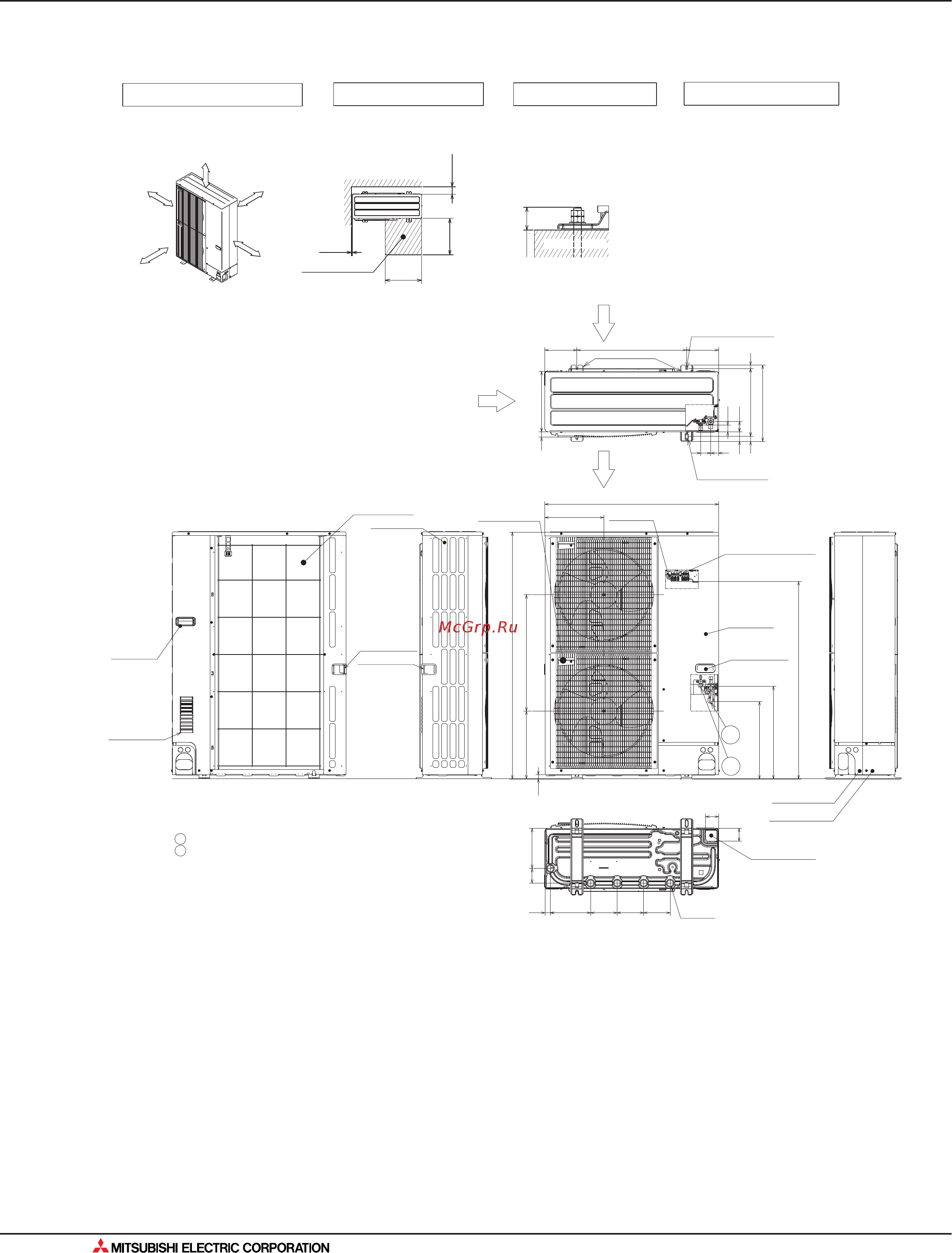 Mitsubishi Electric MXZ-8A140VA [496/562] 0 5 0 0 1