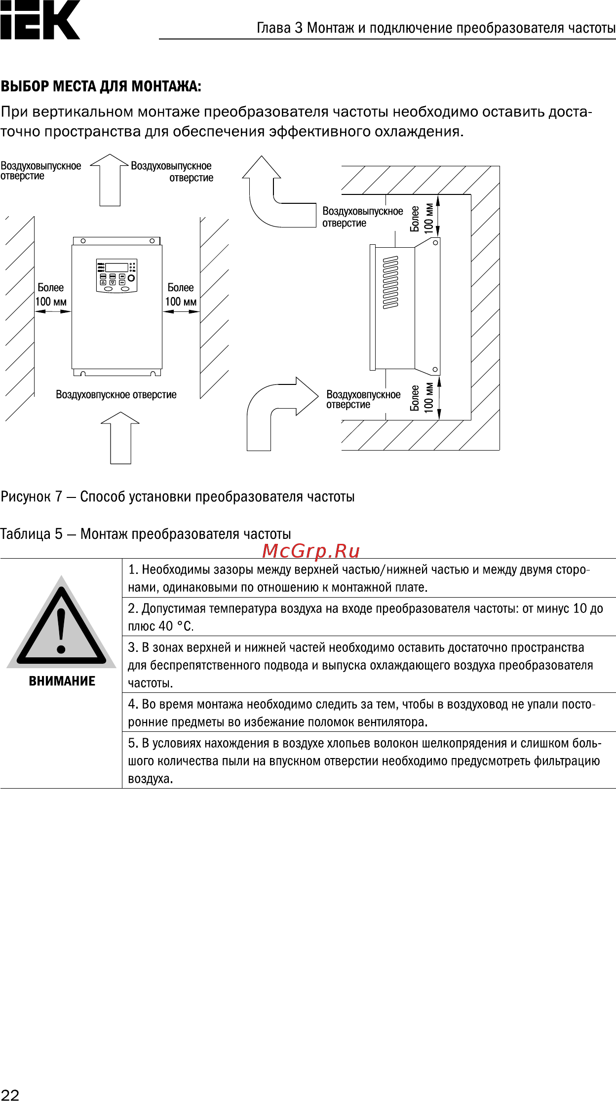 Iek CONTROL-A310 380В 3Ф 1,5кВт 3,7A CNT-A310D33V015TEZ [23/235] Страница 23