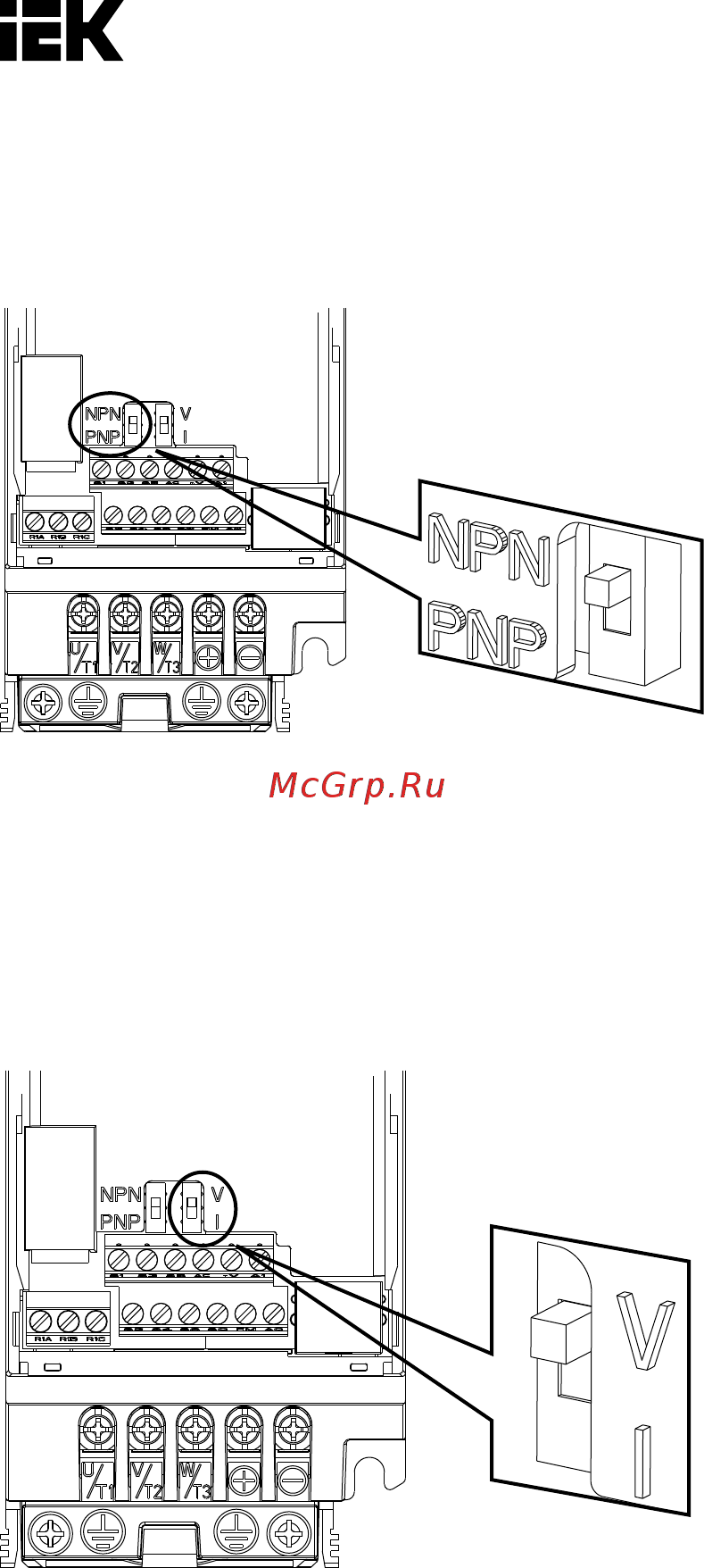 Iek CONTROL-C600 380В 3Ф 0,40кВт CNT-C600D33V0040TM [26/66] Подключение входов выходов