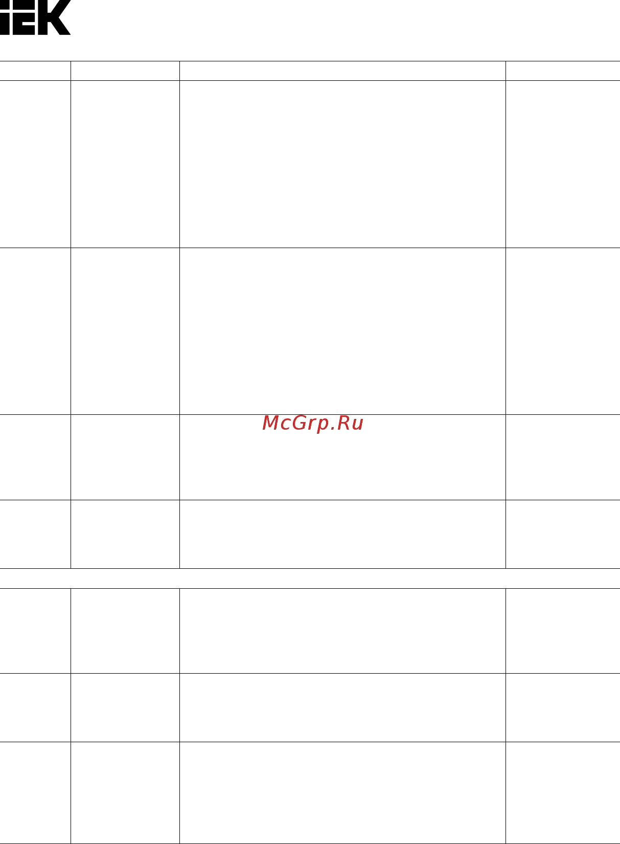 Iek CONTROL-C600 380В 3Ф 0,40кВт CNT-C600D33V0040TM Краткое руководство онлайн [35/66] 424385