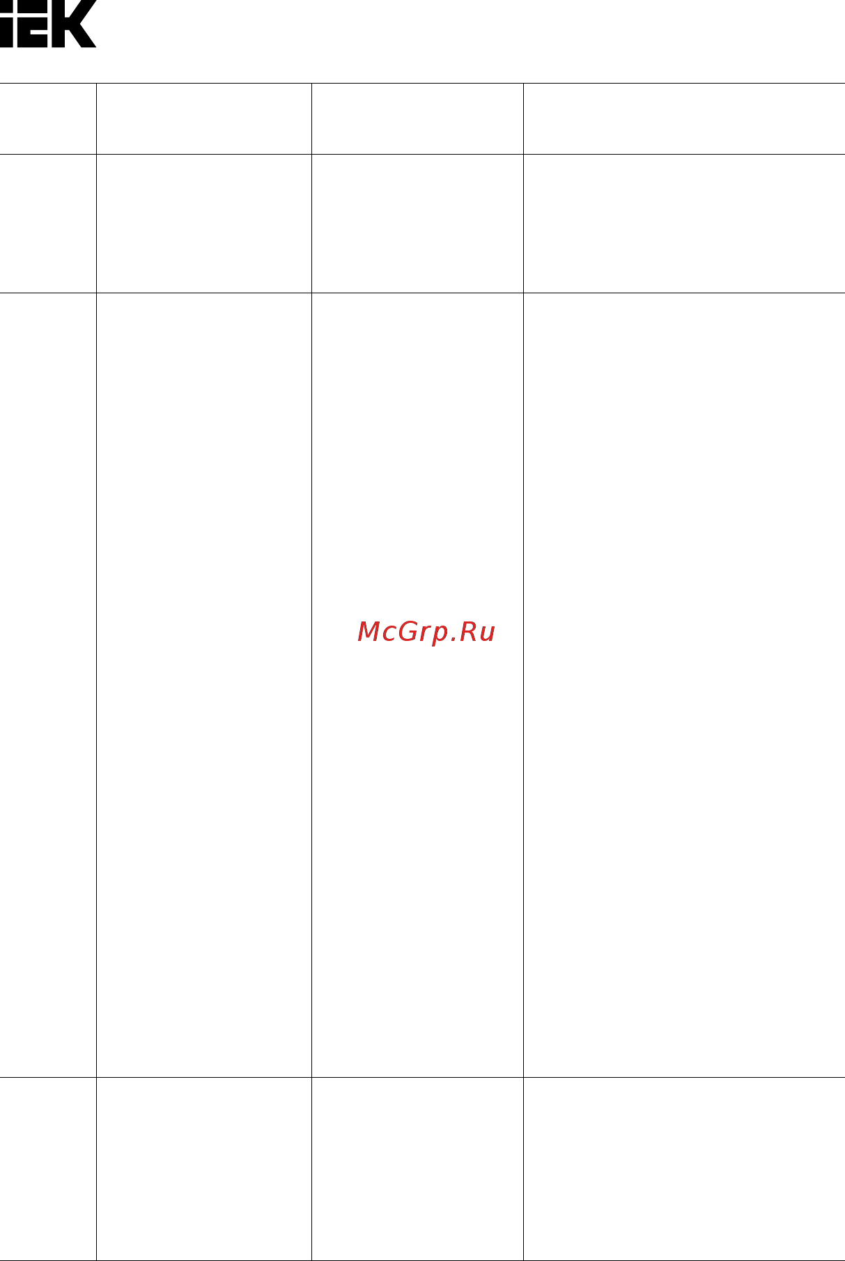 Iek CONTROL-C600 380В 3Ф 0,40кВт CNT-C600D33V0040TM Краткое руководство онлайн [60/66] 424385