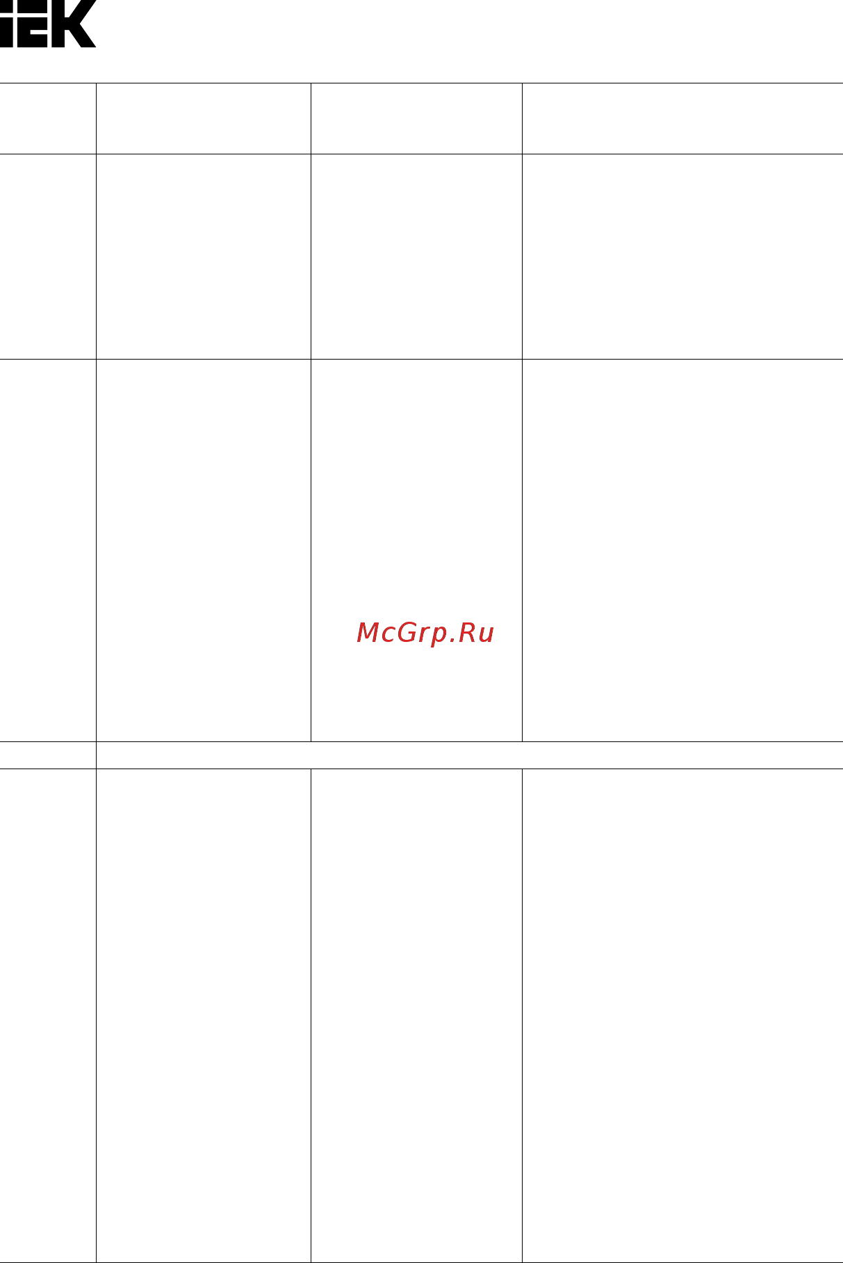 Iek CONTROL-C600 380В 3Ф 0,40кВт CNT-C600D33V0040TM Краткое руководство онлайн [61/66] 424385