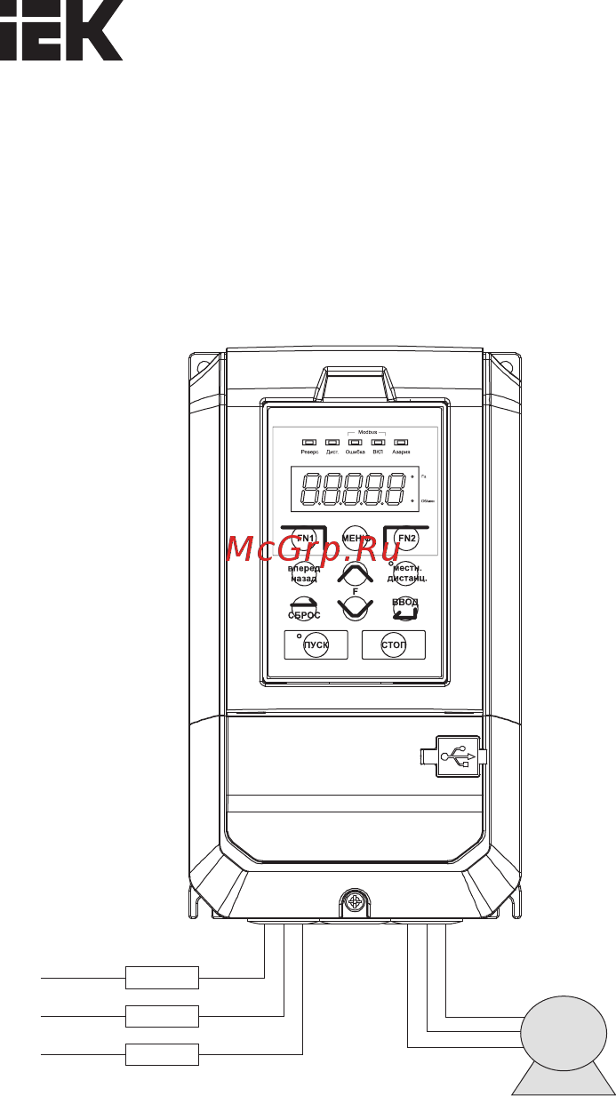 Iek CONTROL-H800 380В 3Ф 0,75-1,5кВт CNT-H800D33FV0075-015TE [24/95] Защита