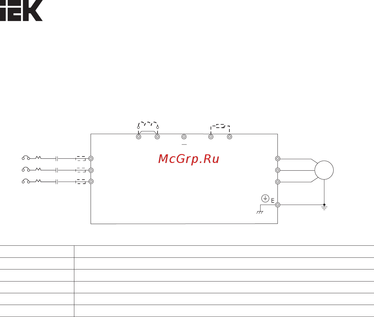 Iek CONTROL-H800 380В 3Ф 15-18,5кВт CNT-H800D33FV15-18TE Краткое руководство онлайн [27/95] 424388