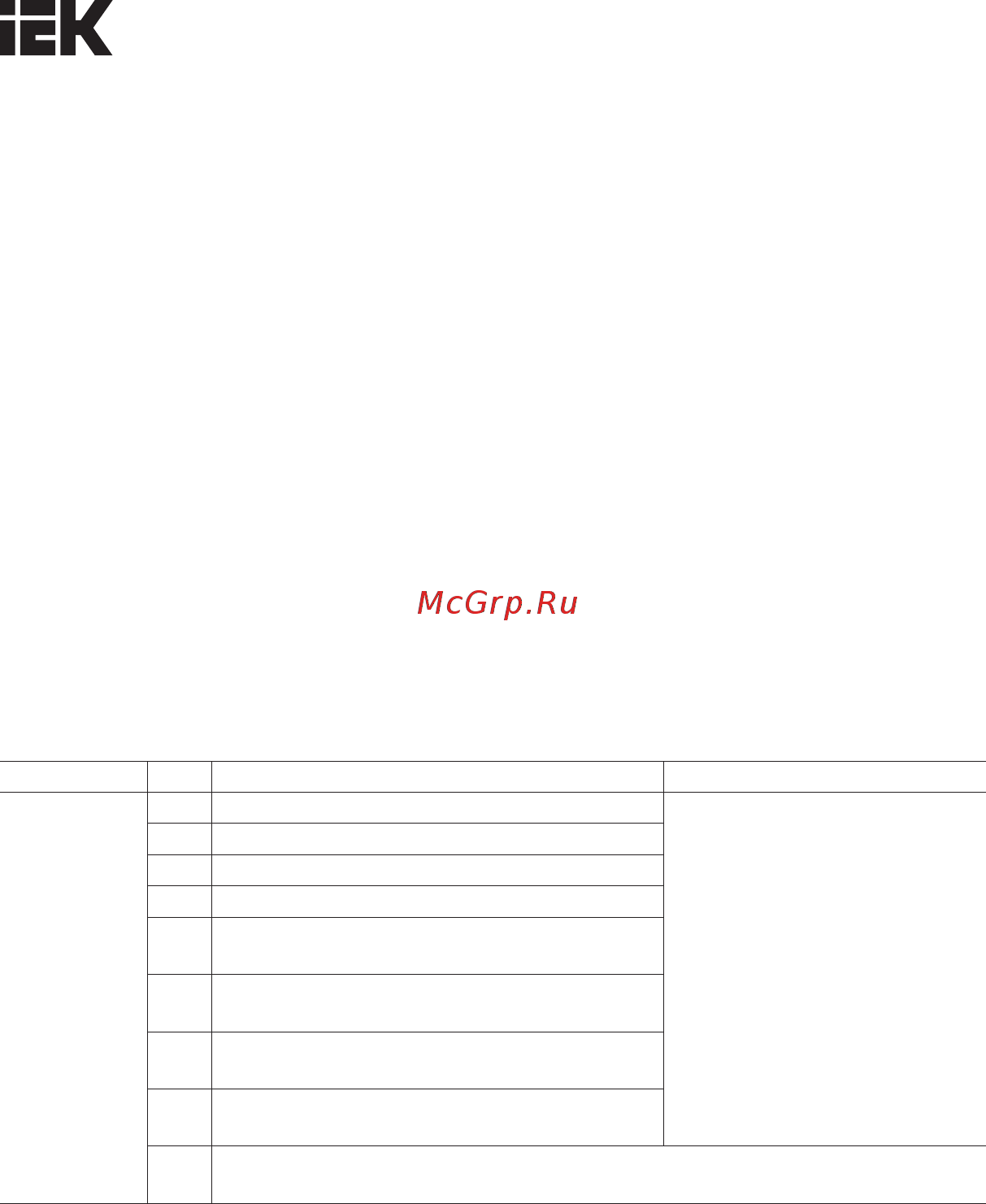 Iek CONTROL-H800 380В 3Ф 5,5-7,5кВт CNT-H800D33FV055-075TE Краткое руководство онлайн [30/95] 424390