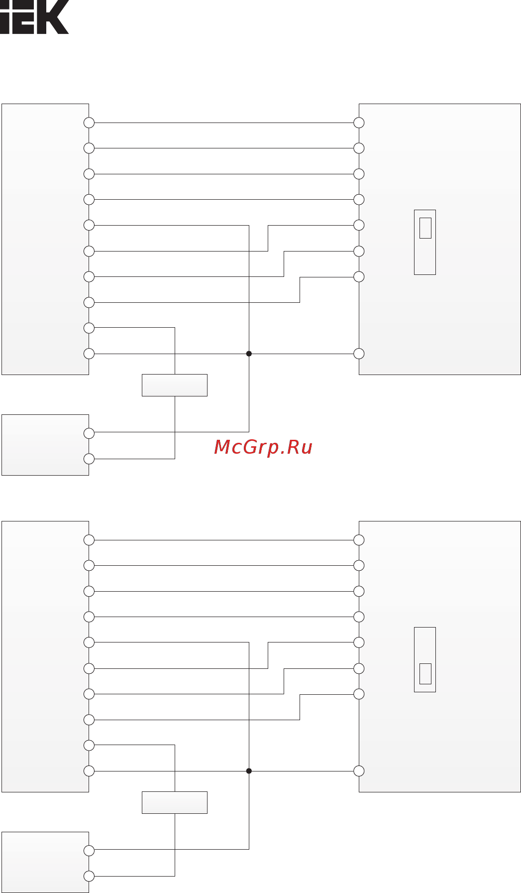Iek CONTROL-H800 380В 3Ф 0,75-1,5кВт CNT-H800D33FV0075-015TE [33/95] Соединение цифрового входа