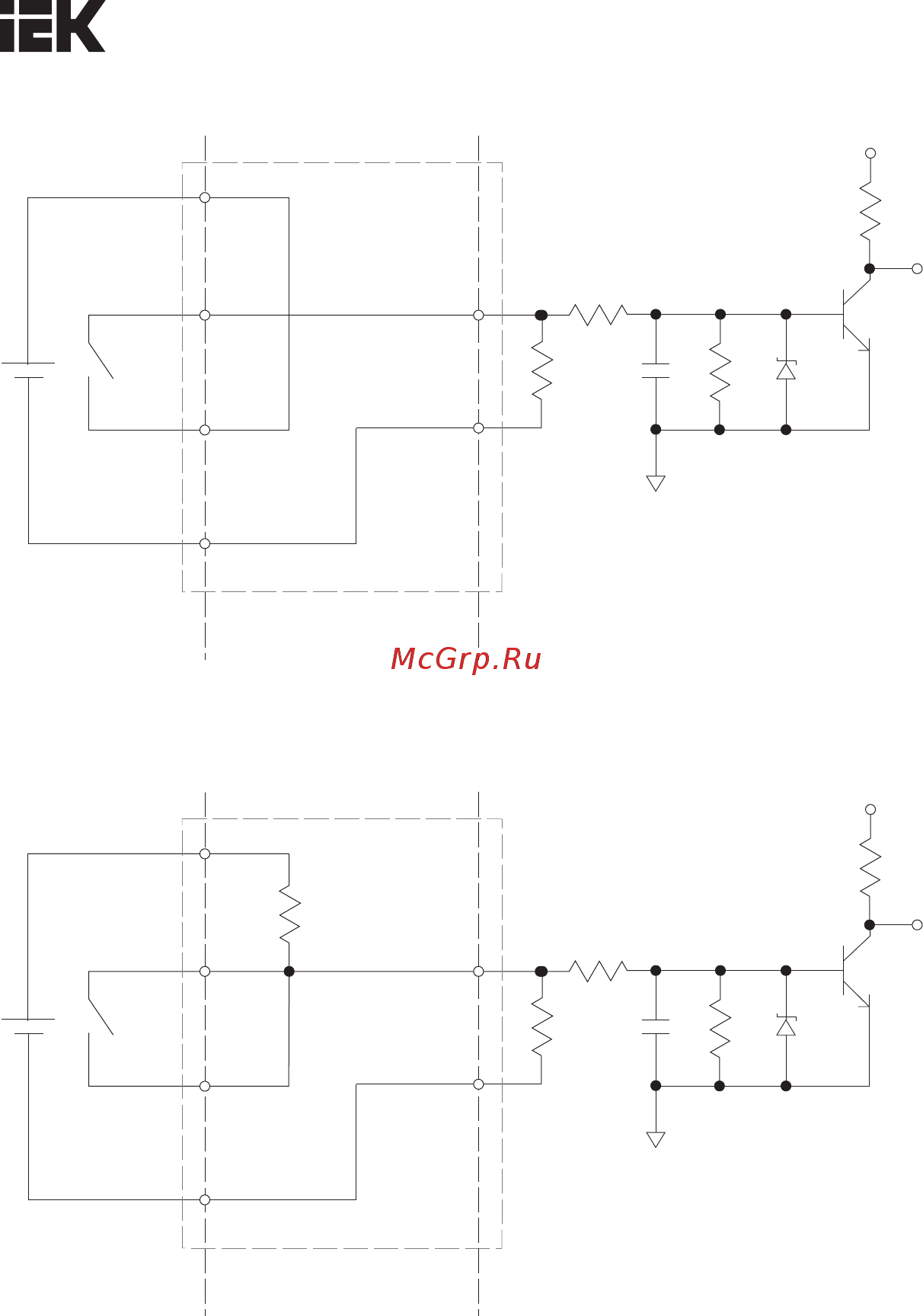Iek CONTROL-H800 380В 3Ф 0,75-1,5кВт CNT-H800D33FV0075-015TE [34/95] Соединение импульсного входа