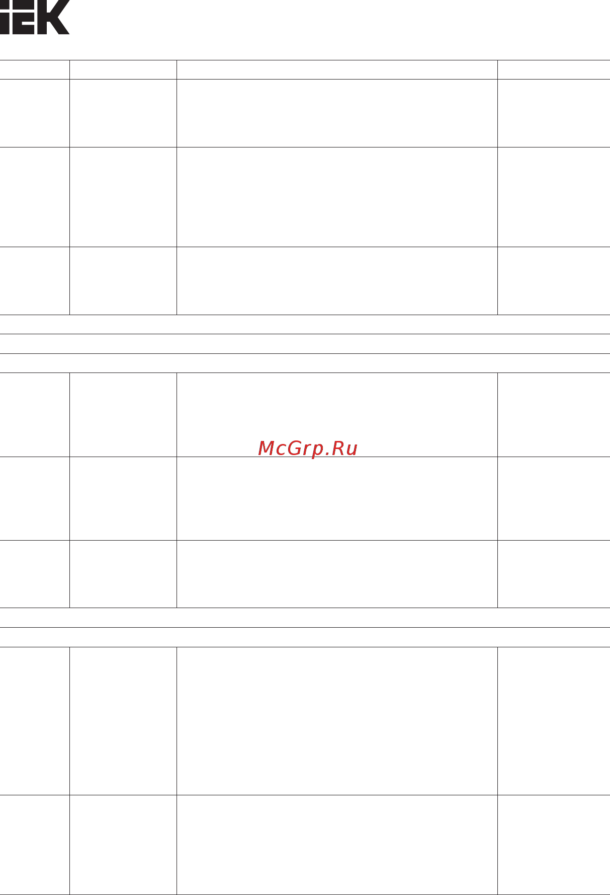 Iek CONTROL-H800 380В 3Ф 0,75-1,5кВт CNT-H800D33FV0075-015TE Краткое руководство онлайн [65/95] 424386
