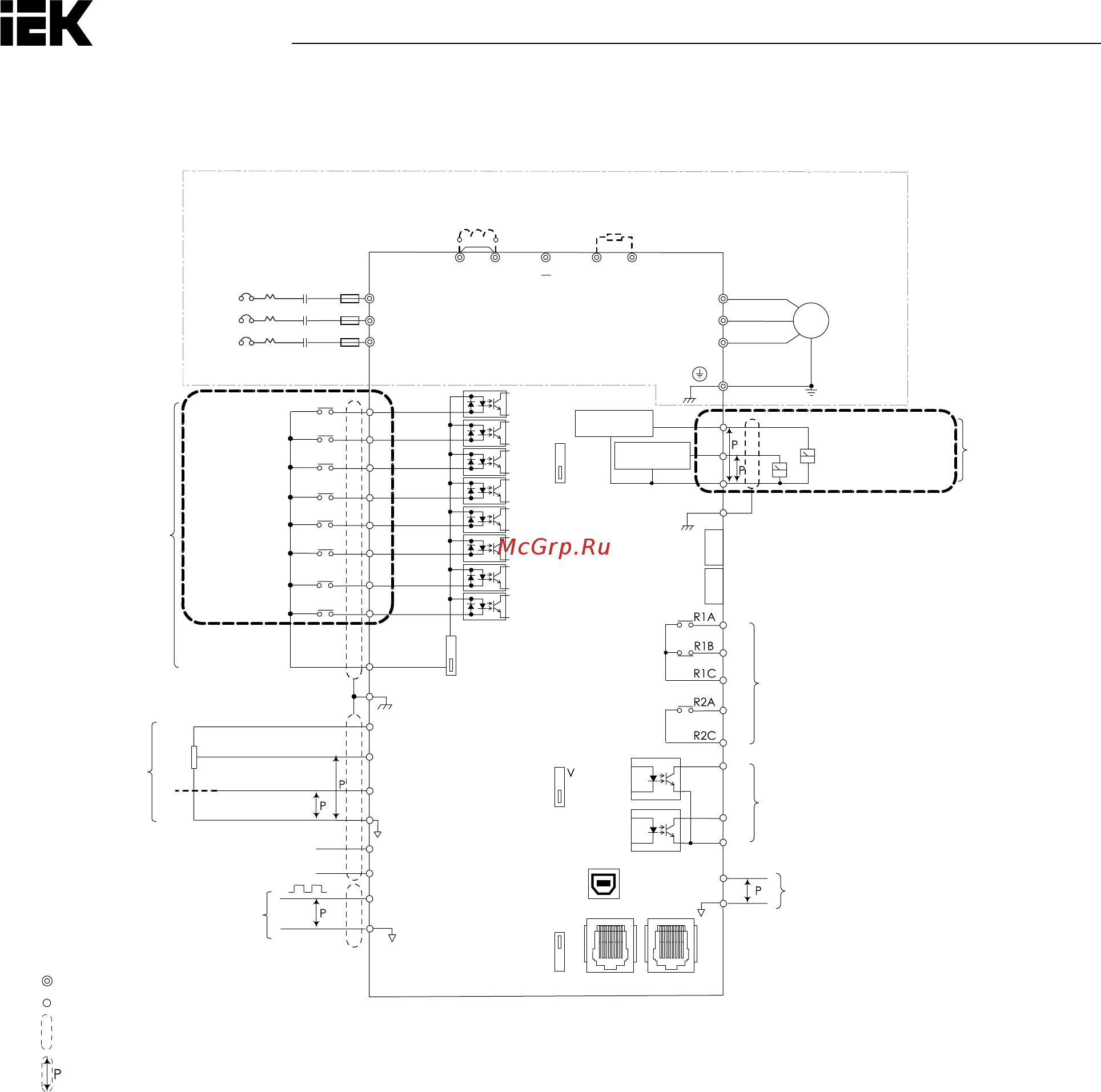 Iek CONTROL-H800 380В 3Ф 0,75-1,5кВт CNT-H800D33FV0075-015TE [27/211] Переключатель dip a2 используется для настройки аналогового входа по напряжению и току переключатель dip am используется для настройки аналогового выхода по напряжению и току
