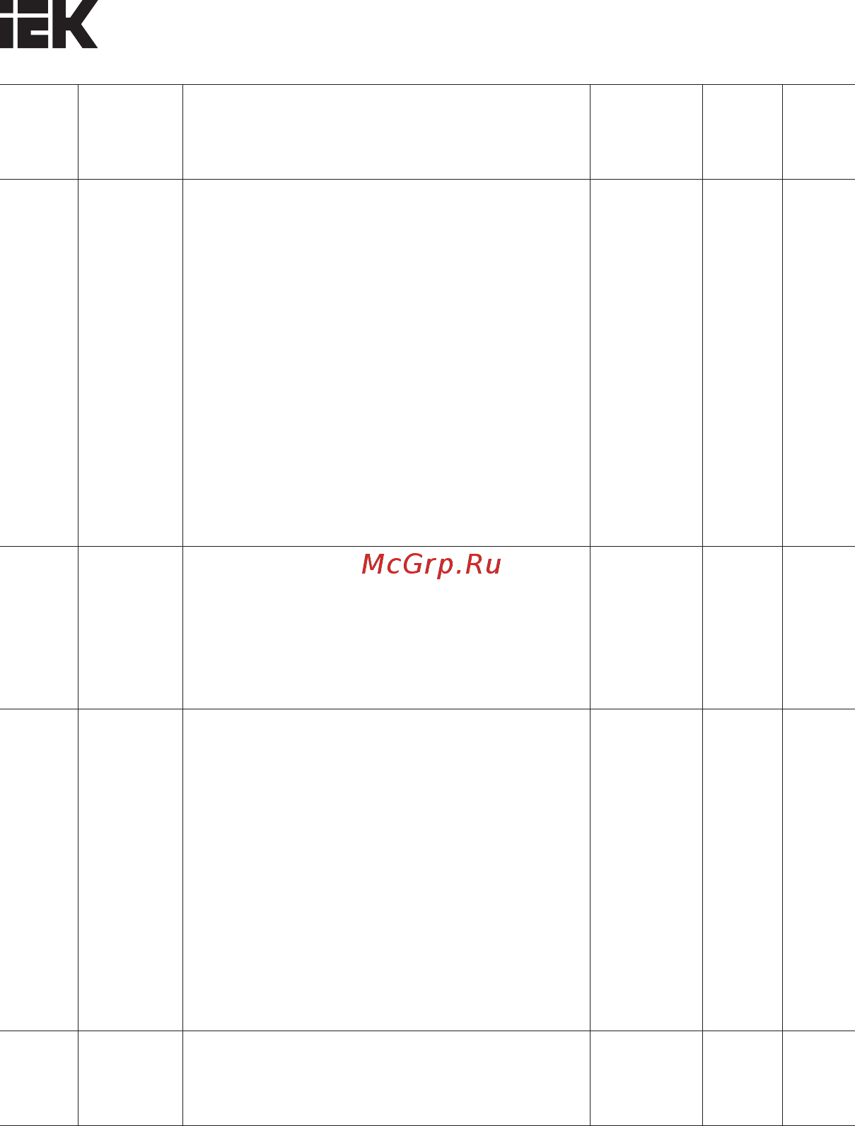 Iek CONTROL-L620 380В 3Ф 11-15кВт CNT-L620D33V11-15TE Краткое руководство онлайн [24/29] 424394