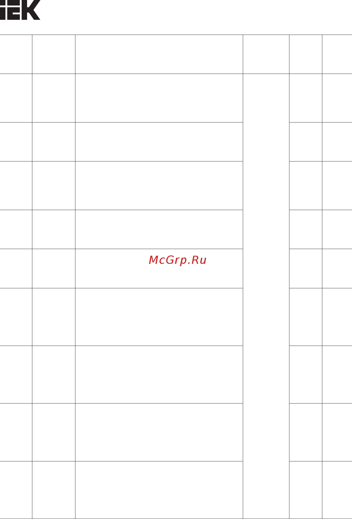Iek CONTROL-L620 380В 3Ф 11-15кВт CNT-L620D33V11-15TE Краткое руководство онлайн [27/29] 424394