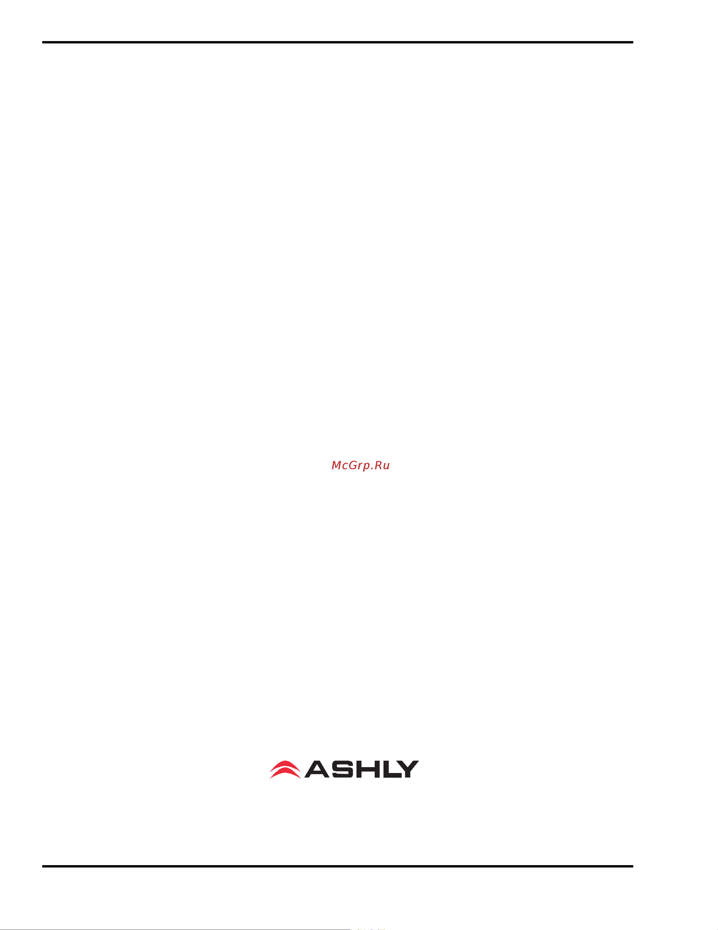 Ashly Audio NE 4250.70 [16/16] Руководство пользователя многоканальные усилители серии ne