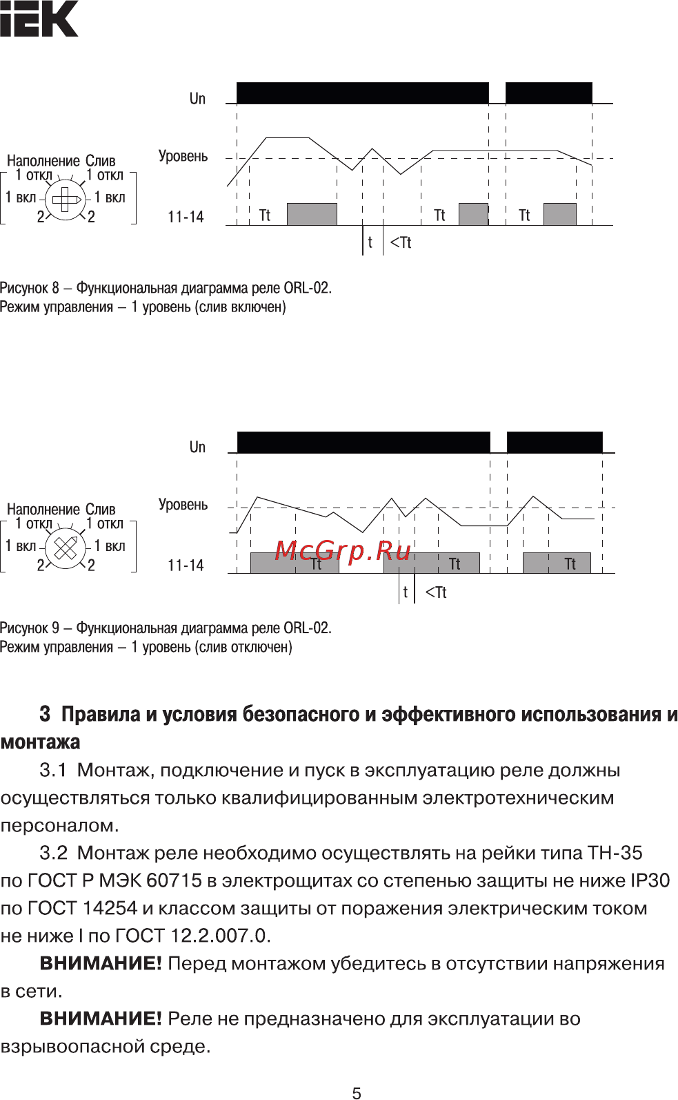 Iek ORL 24-240В AC/DC ORL-02-ACDC24-240V [5/7] Страница 5