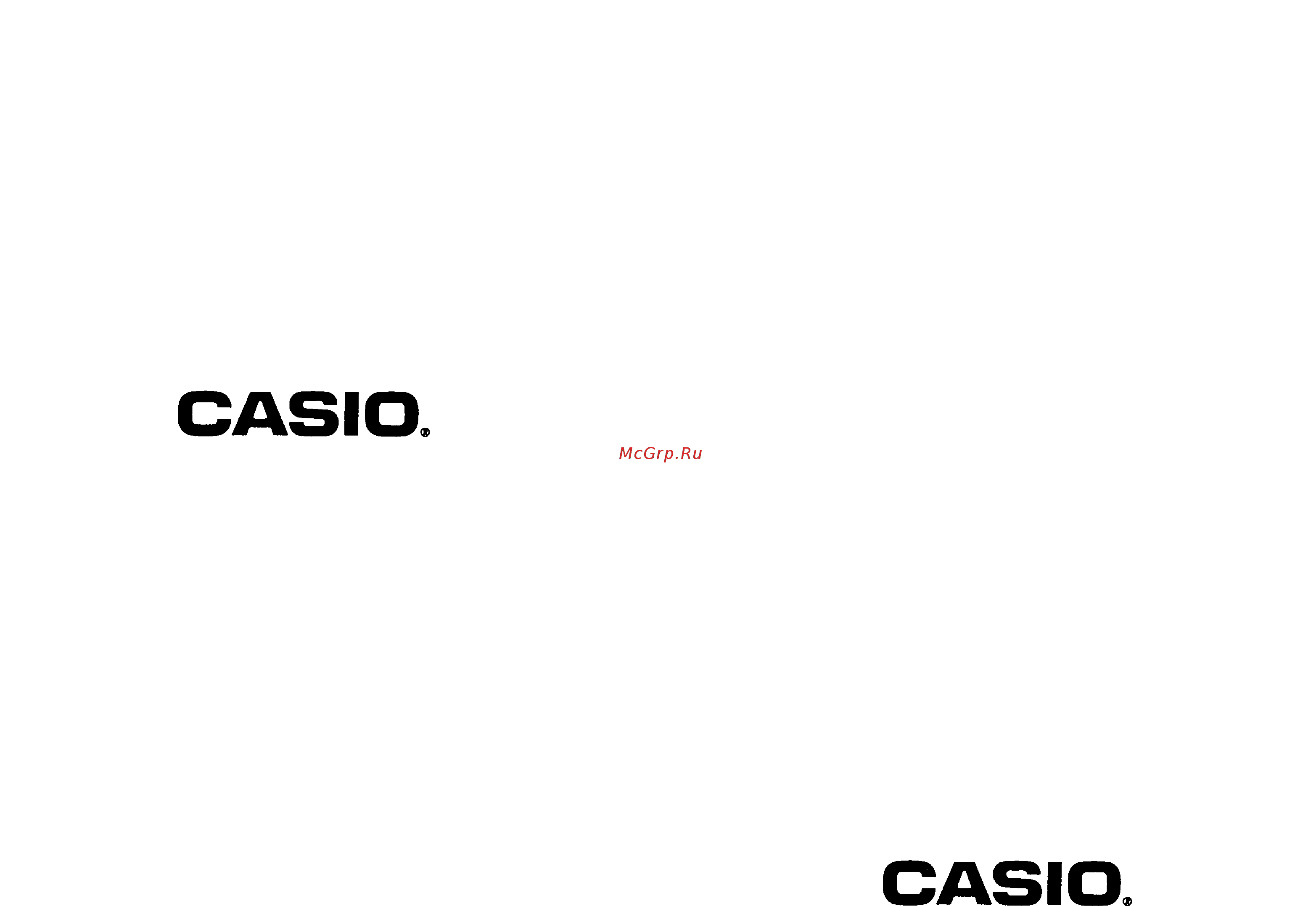 Casio DBC-30-1Z Инструкция по эксплуатации онлайн