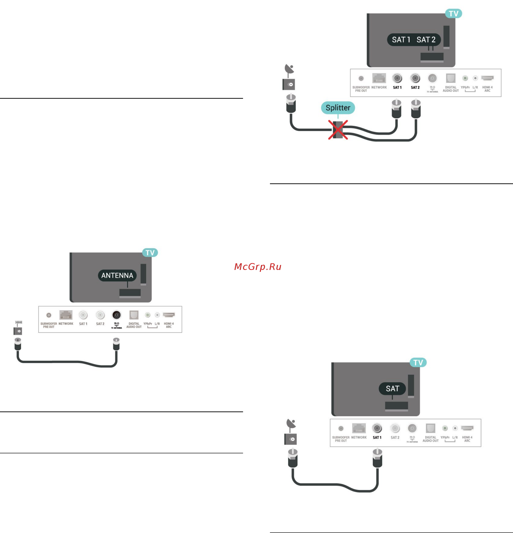Philips 65OLED984/12 [6/101] Антенный кабель