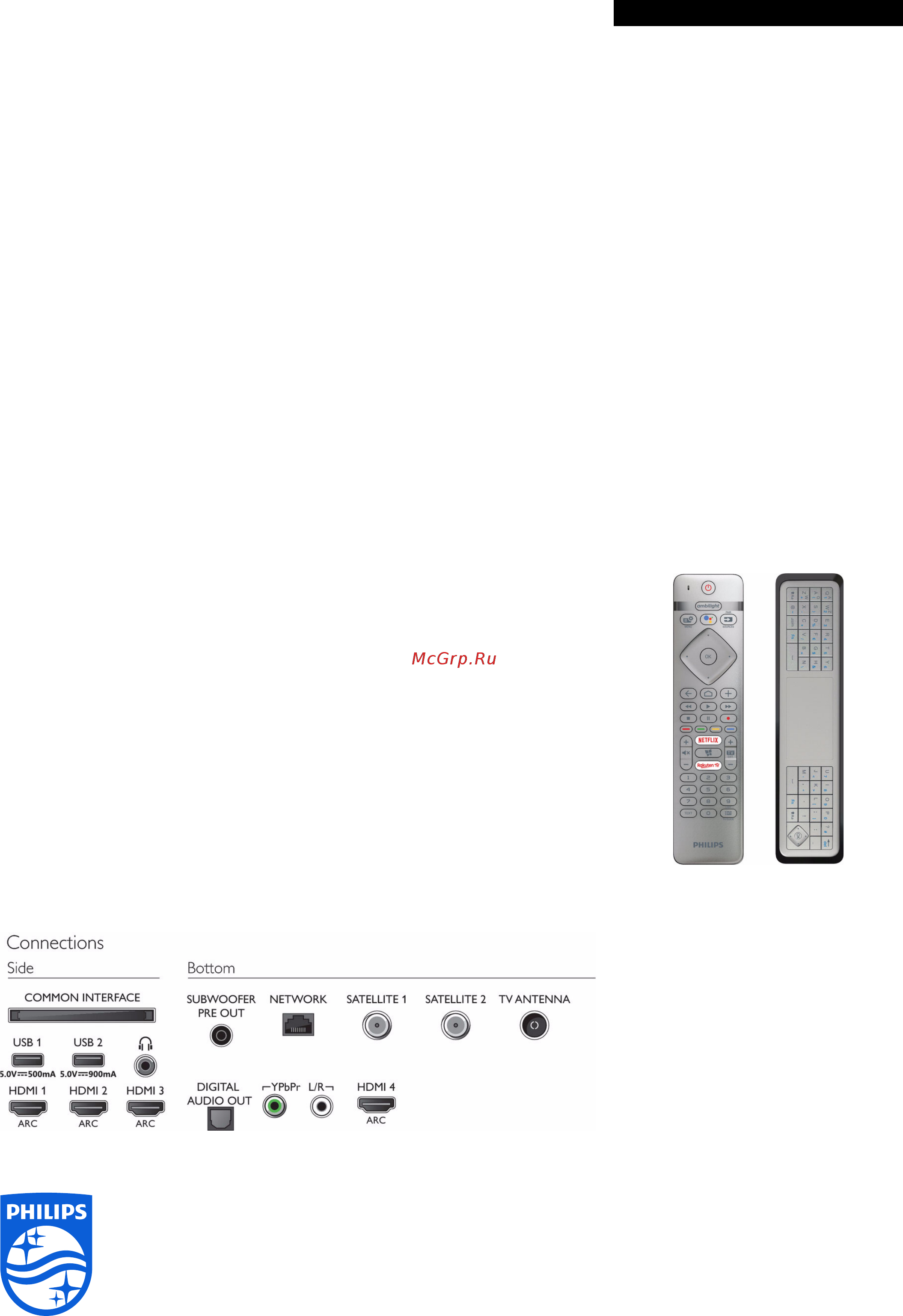 Philips 55OLED934/12 [3/3] Характеристики