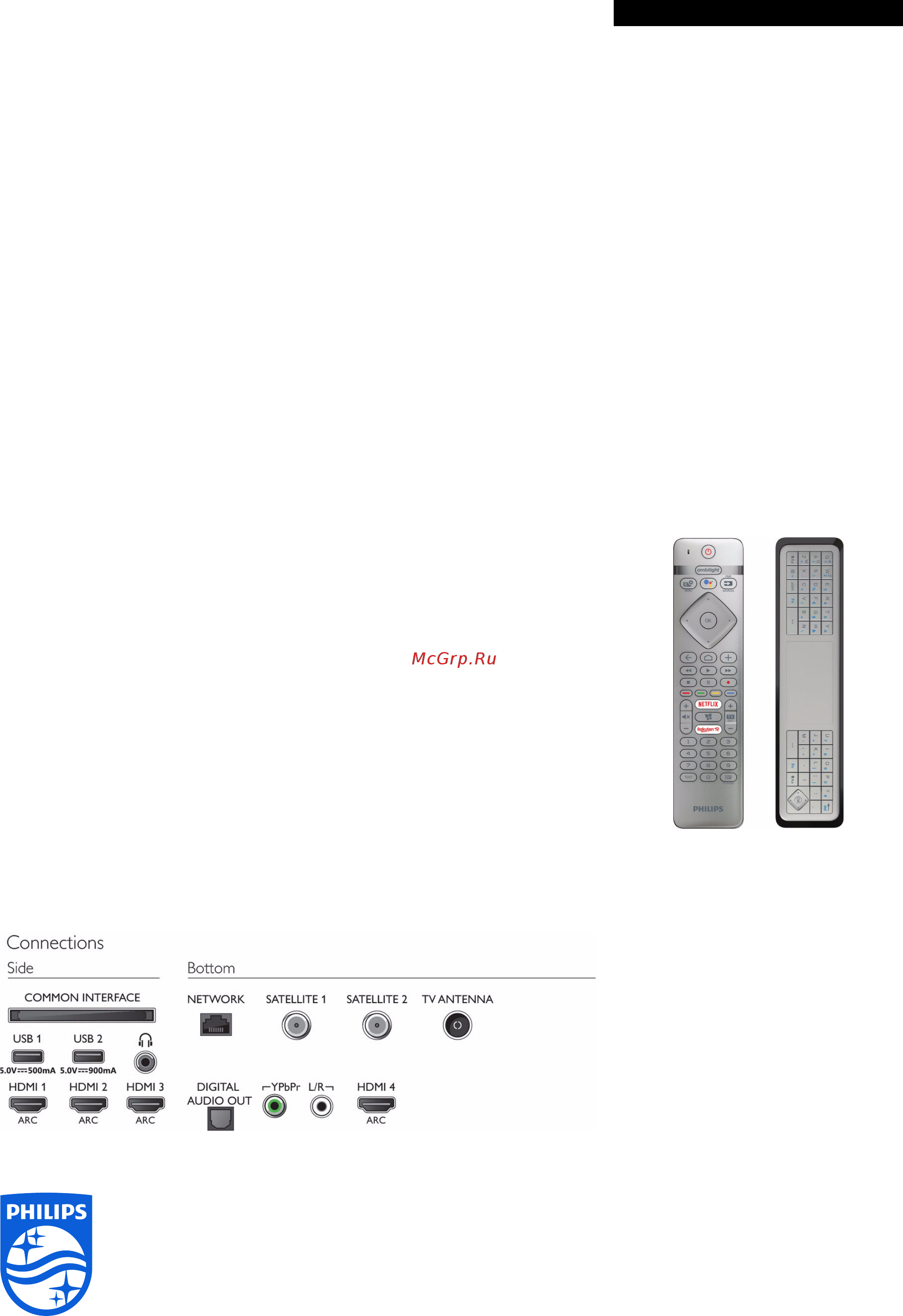 Philips 55OLED804/12 [3/3] Характеристики