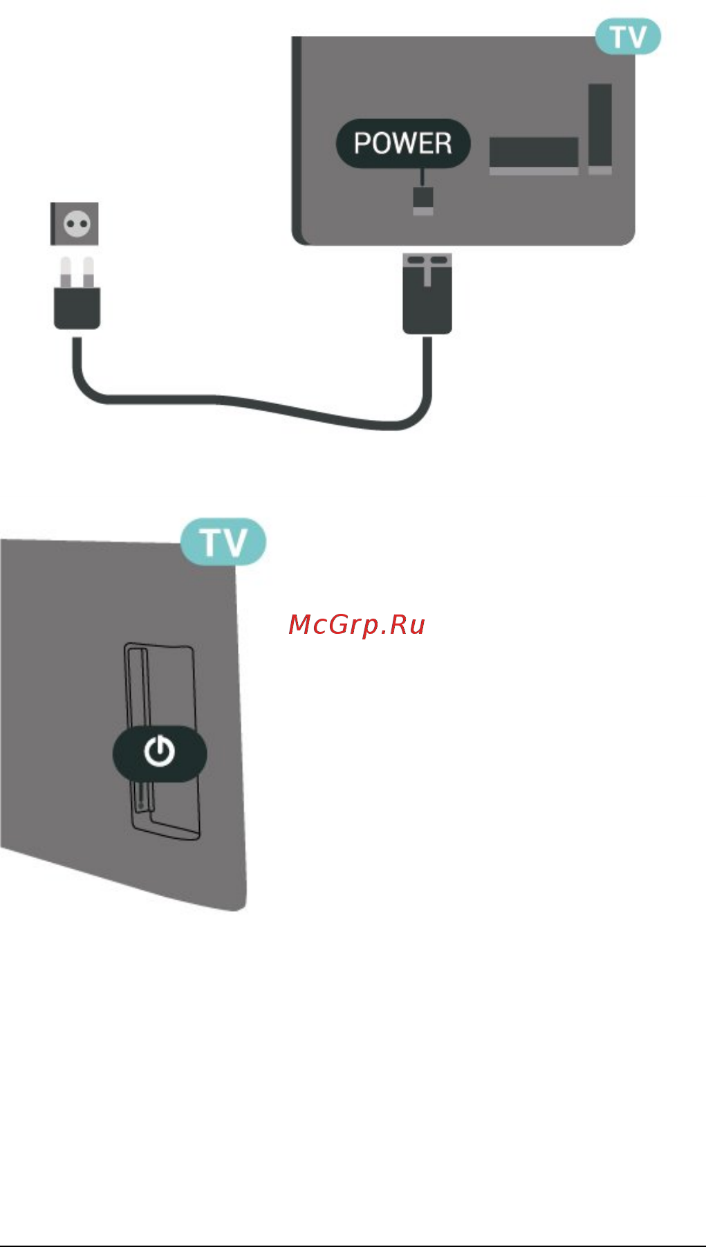 Philips 22PFS5304/60 [11/61] Включение и режим ожидания
