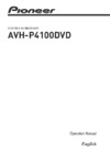 Pioneer AVH-P4100DVD Руководство пользователя