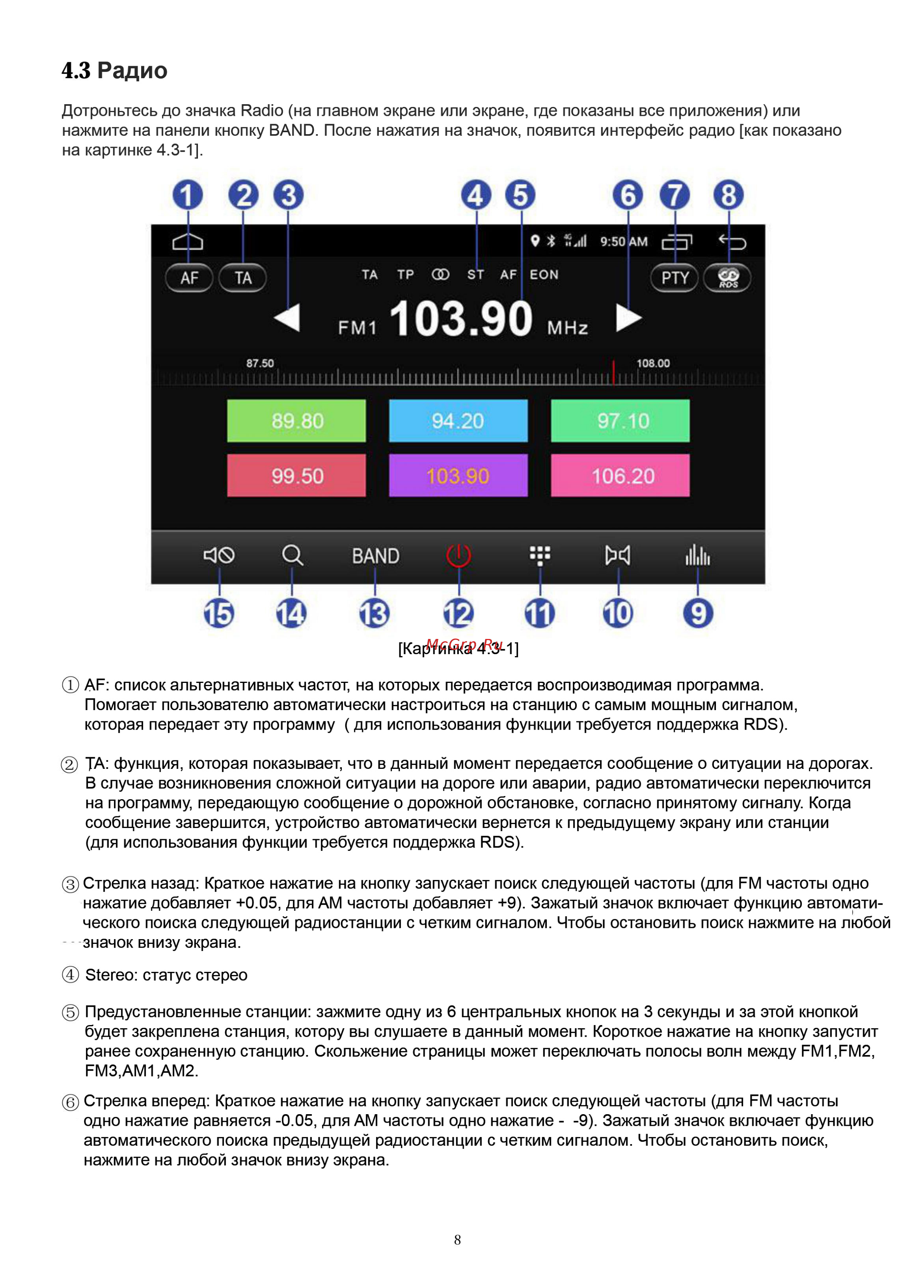 LeTrun 2321 ANDROID 6.0.1 MTK 4G [8/37] Радио