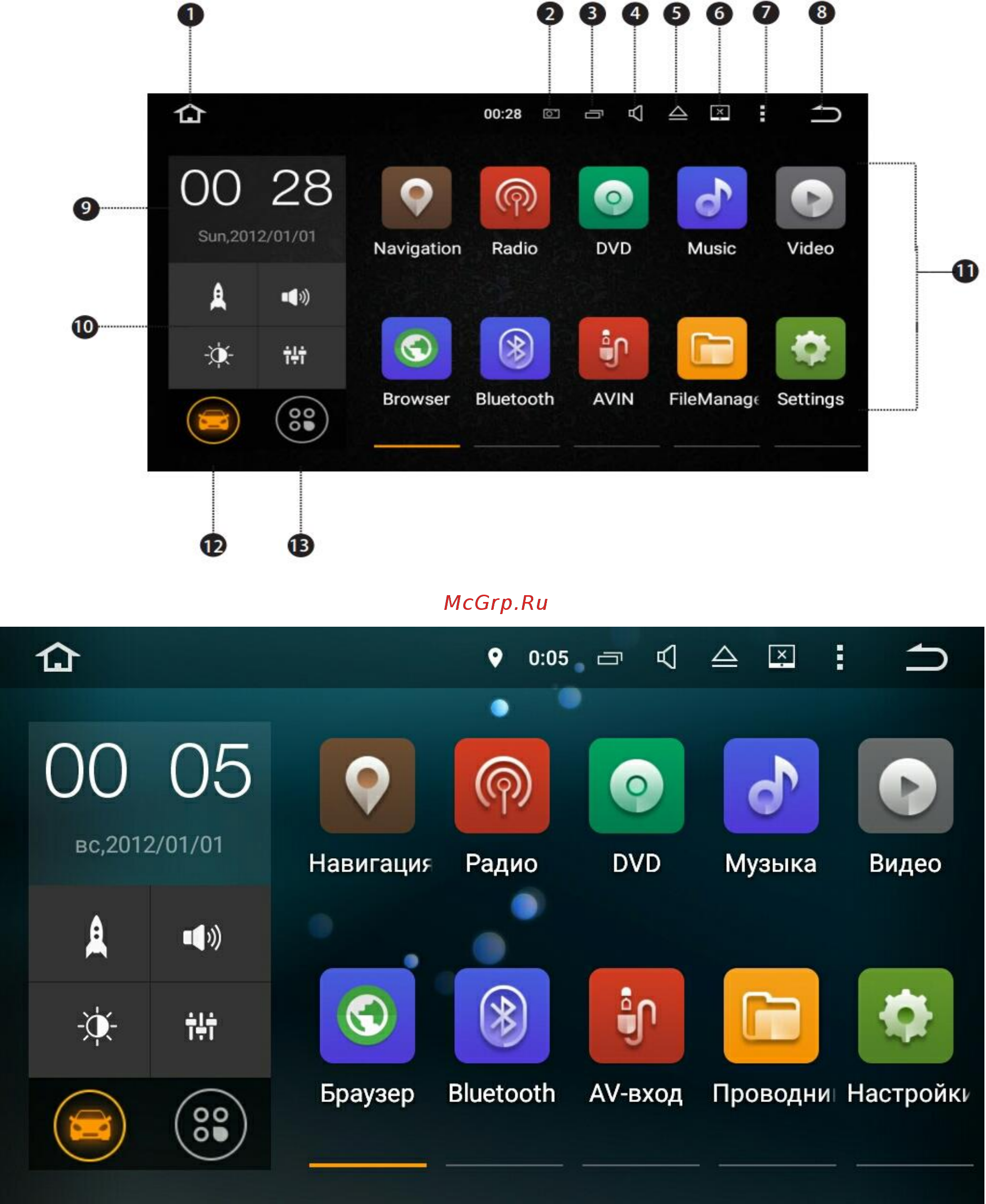 LeTrun 2452 ANDROID 7.X Руководство пользователя онлайн [6/45] 425517