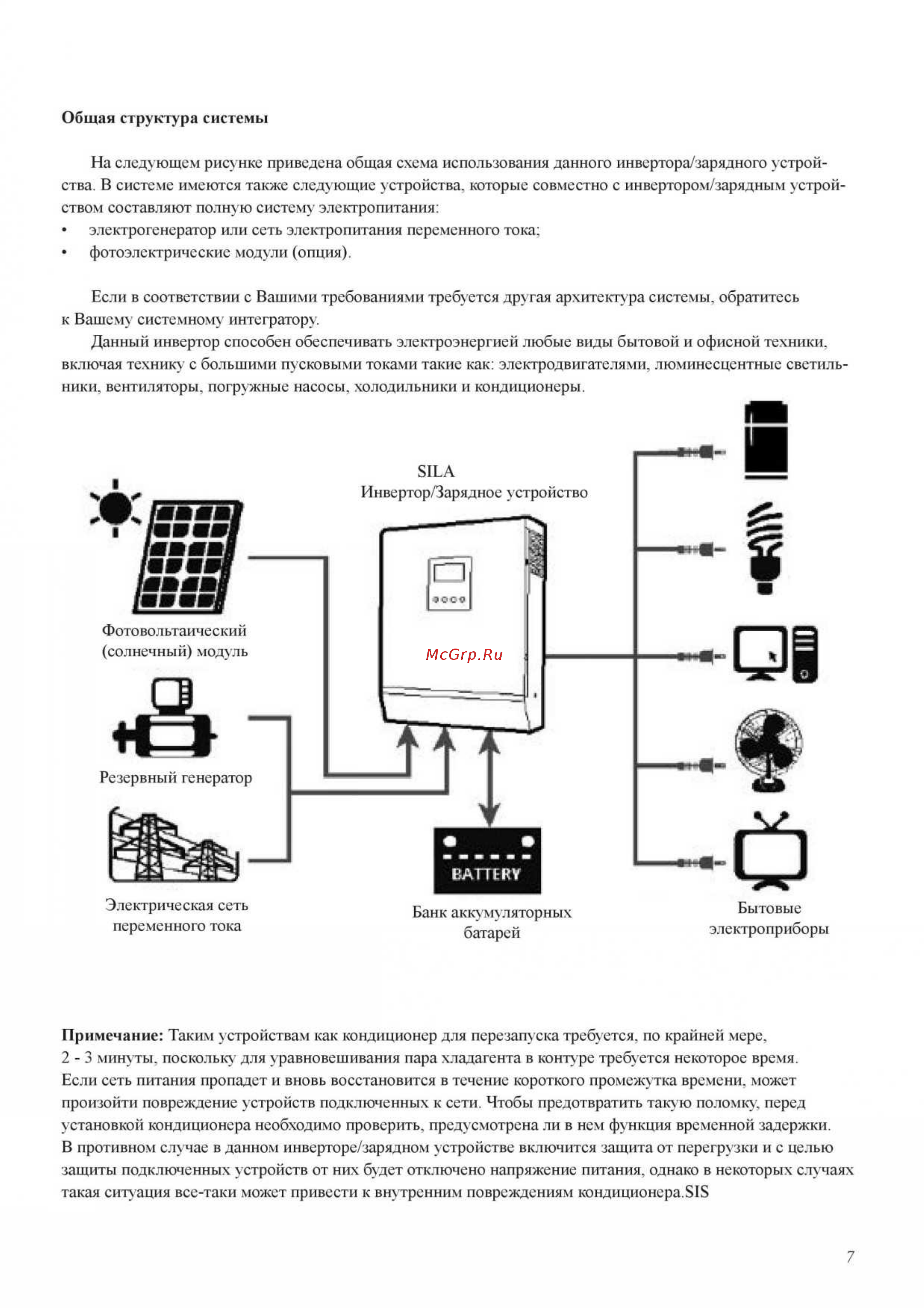 Sila 4000P [7/37] Общая структура системы