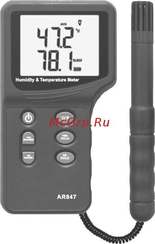 Smartsensors AR847 Инструкция по эксплуатации онлайн