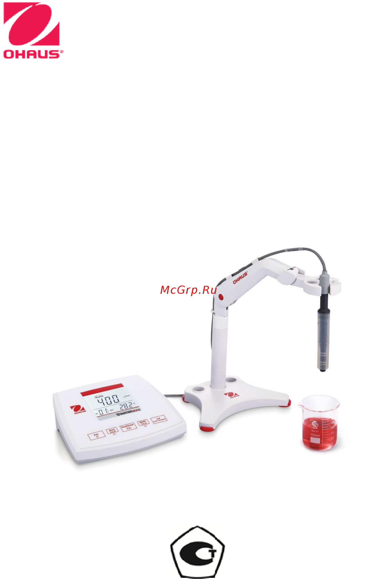 OHAUS ST3100C-F Руководство по эксплуатации онлайн