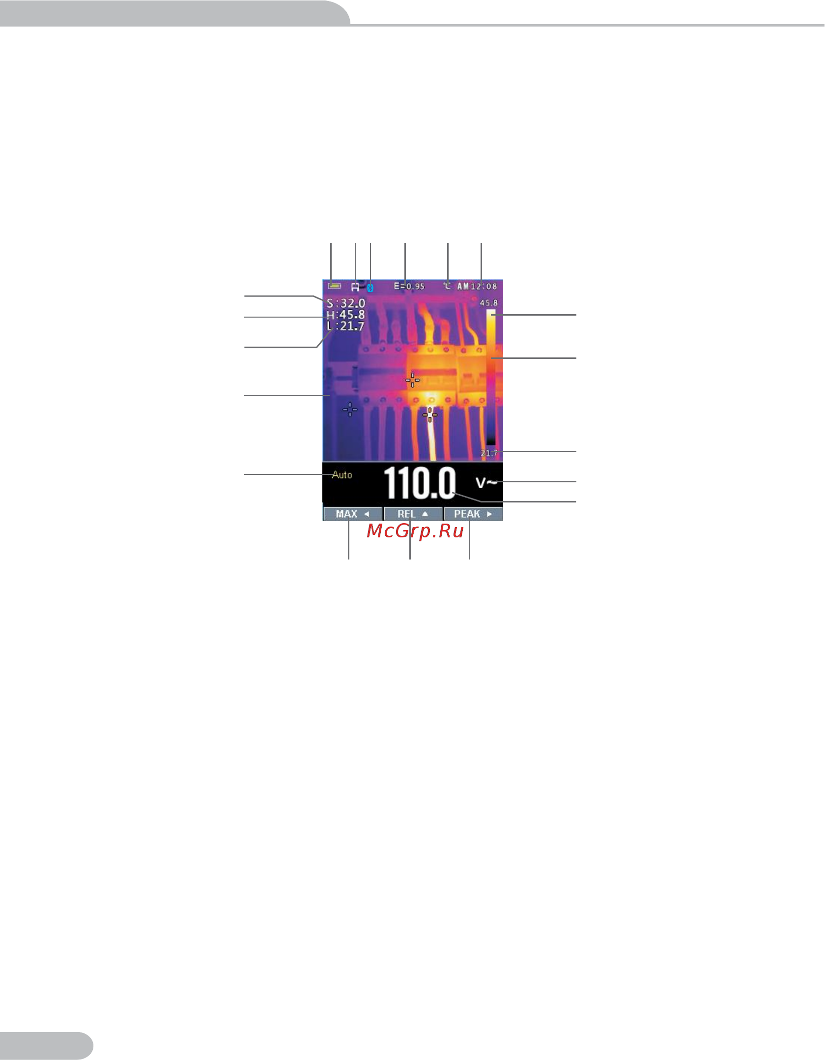 Сем TRMS DT-9889 482568 [18/36] Тепловизор и режим мультиметра