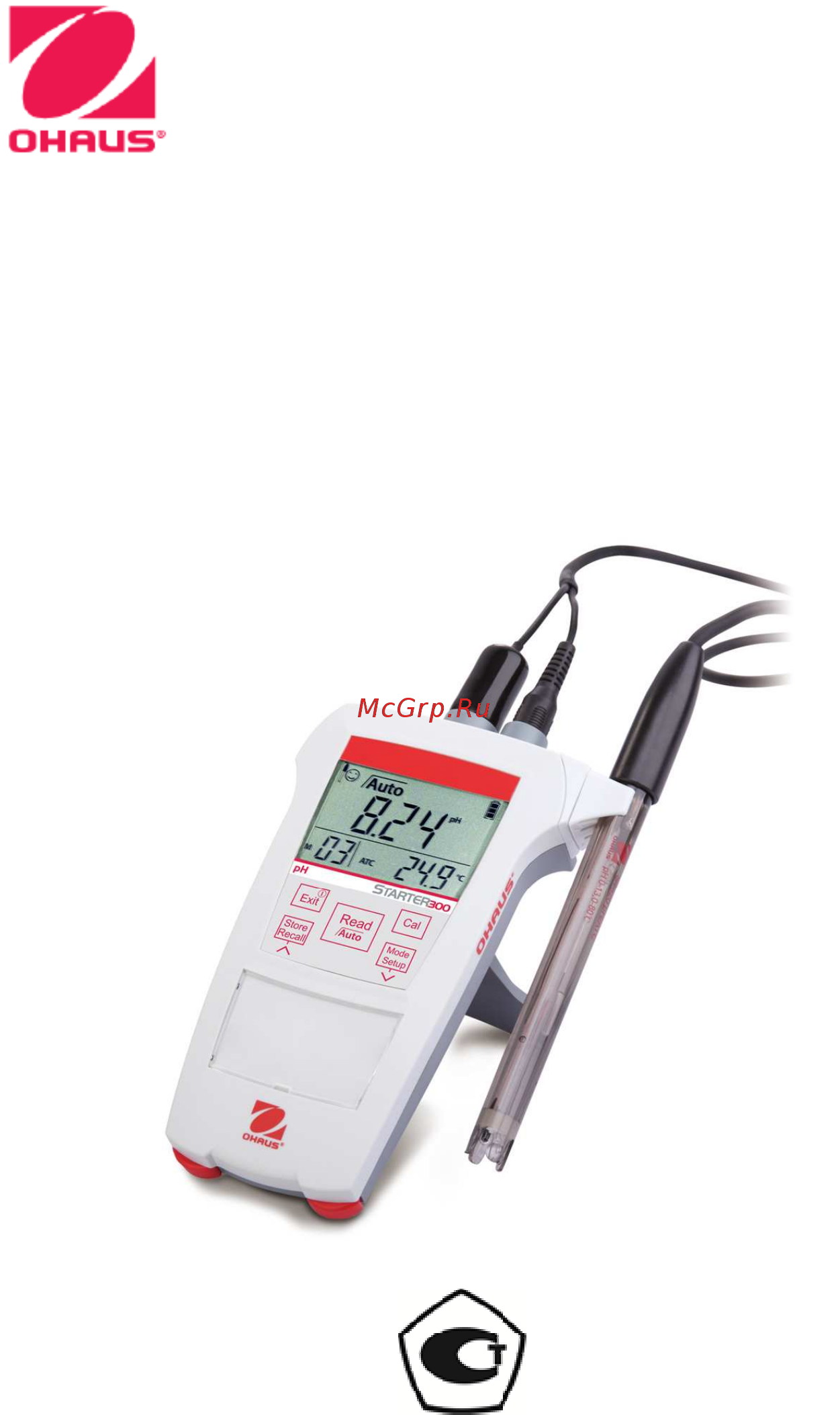 OHAUS ST300 Руководство по эксплуатации онлайн