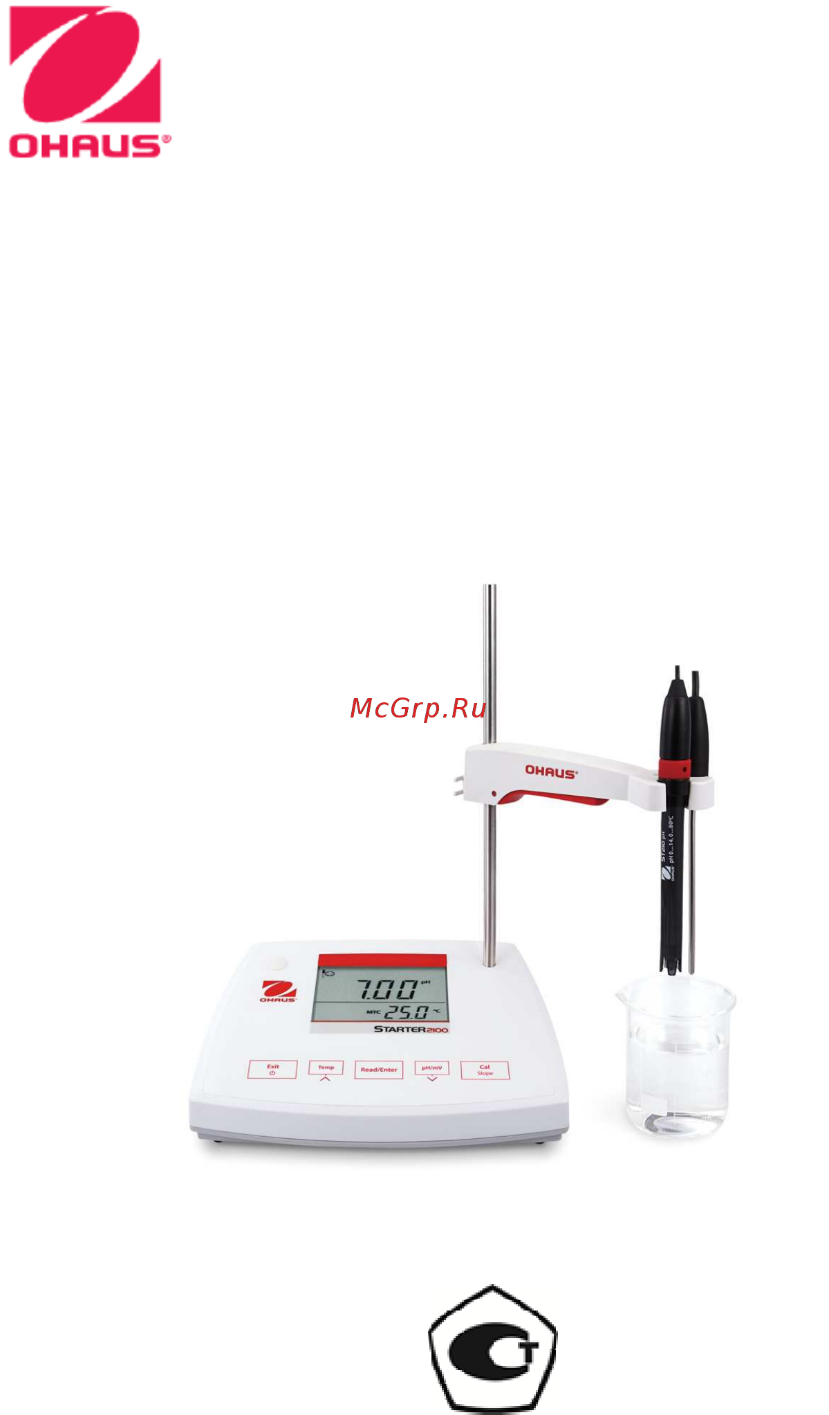 OHAUS ST2100-F Руководство по эксплуатации онлайн
