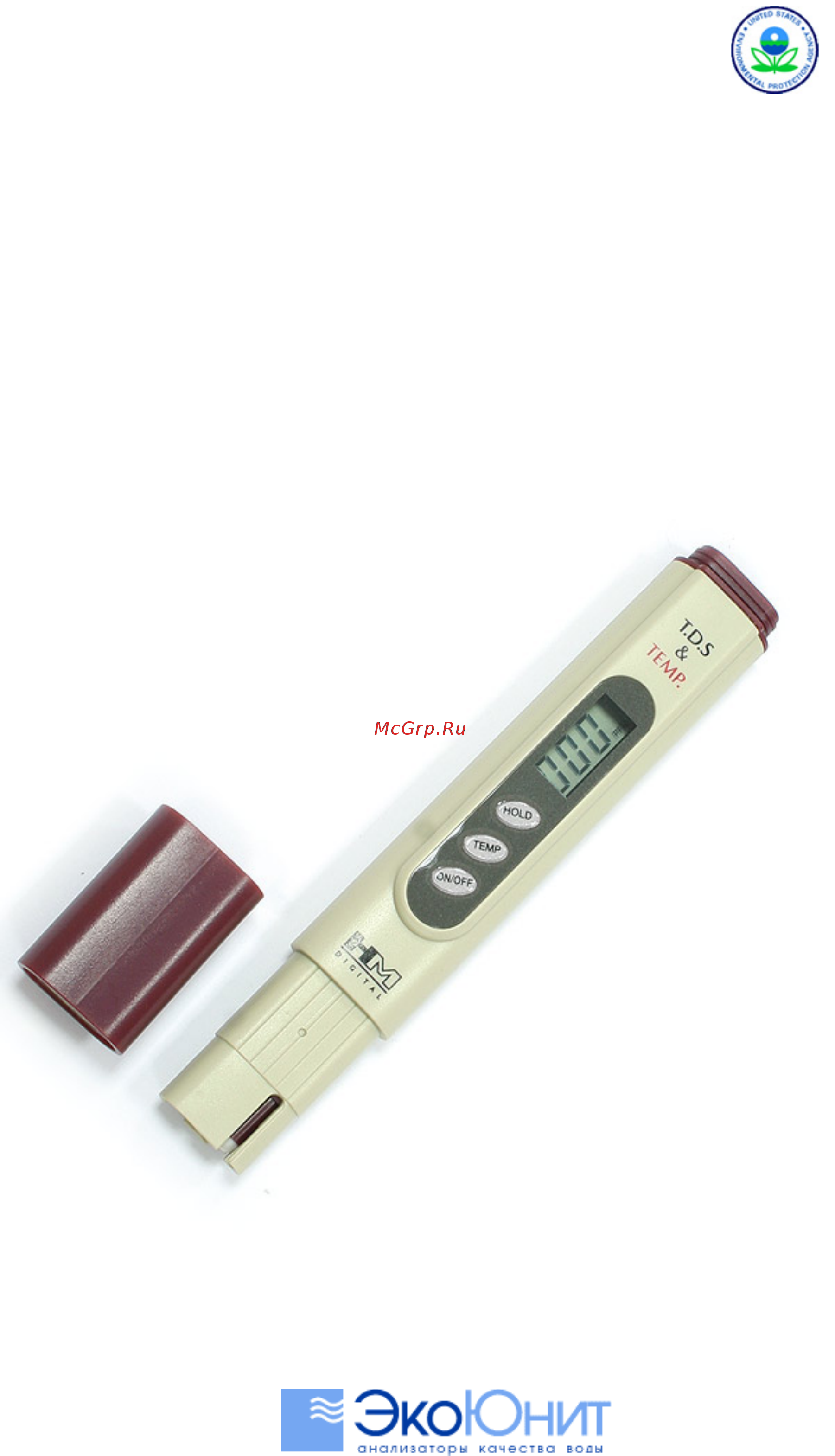 HM Digital TDS Meter 4TM Инструкция по эксплуатации онлайн