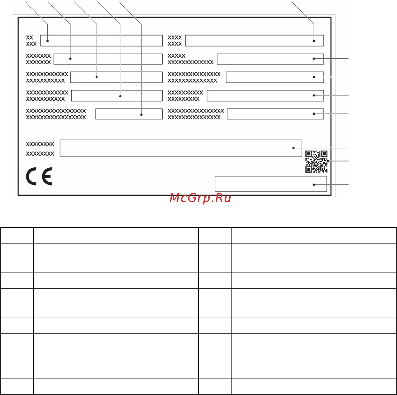 Jungheinrich ERC 214b [48/252] Фирменная табличка