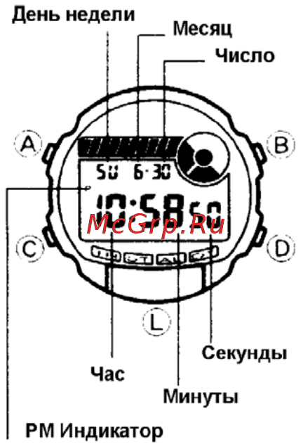 Casio W-94HB-8AV Инструкция по эксплуатации онлайн [2/3] 429104