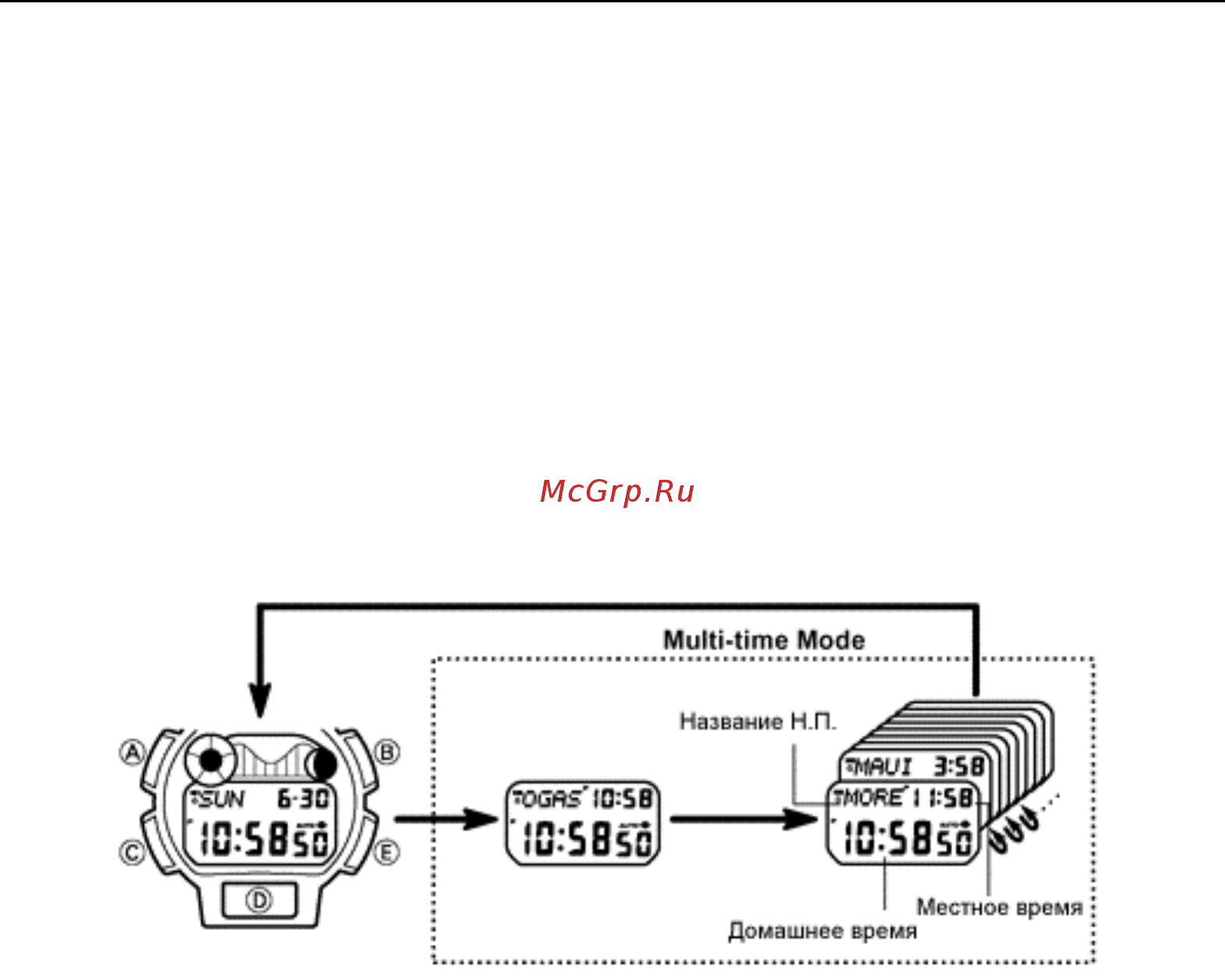 Casio GL-121-2V Инструкция по эксплуатации онлайн [3/7] 429121