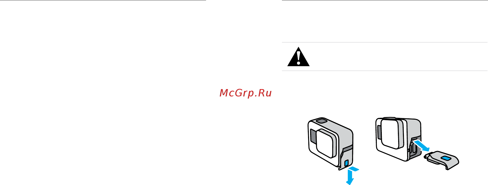 Gopro HERO7 Black Edition [42/63] Снятие боковой крышки крепление камеры gopro