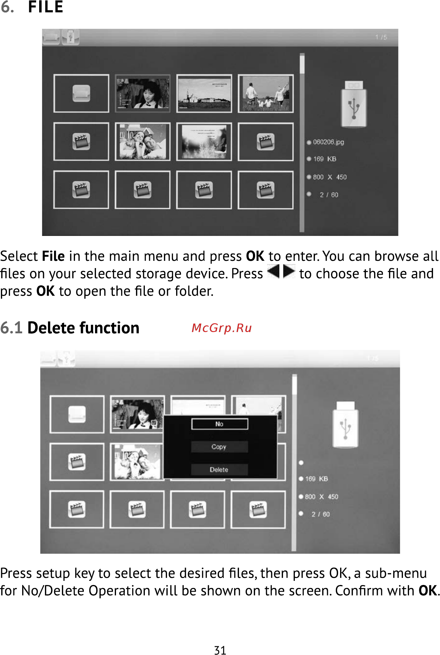 Rekam VisaVis L-147 [31/36] Delete function