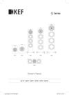 Kef Q750 Black Руководство по эксплуатации