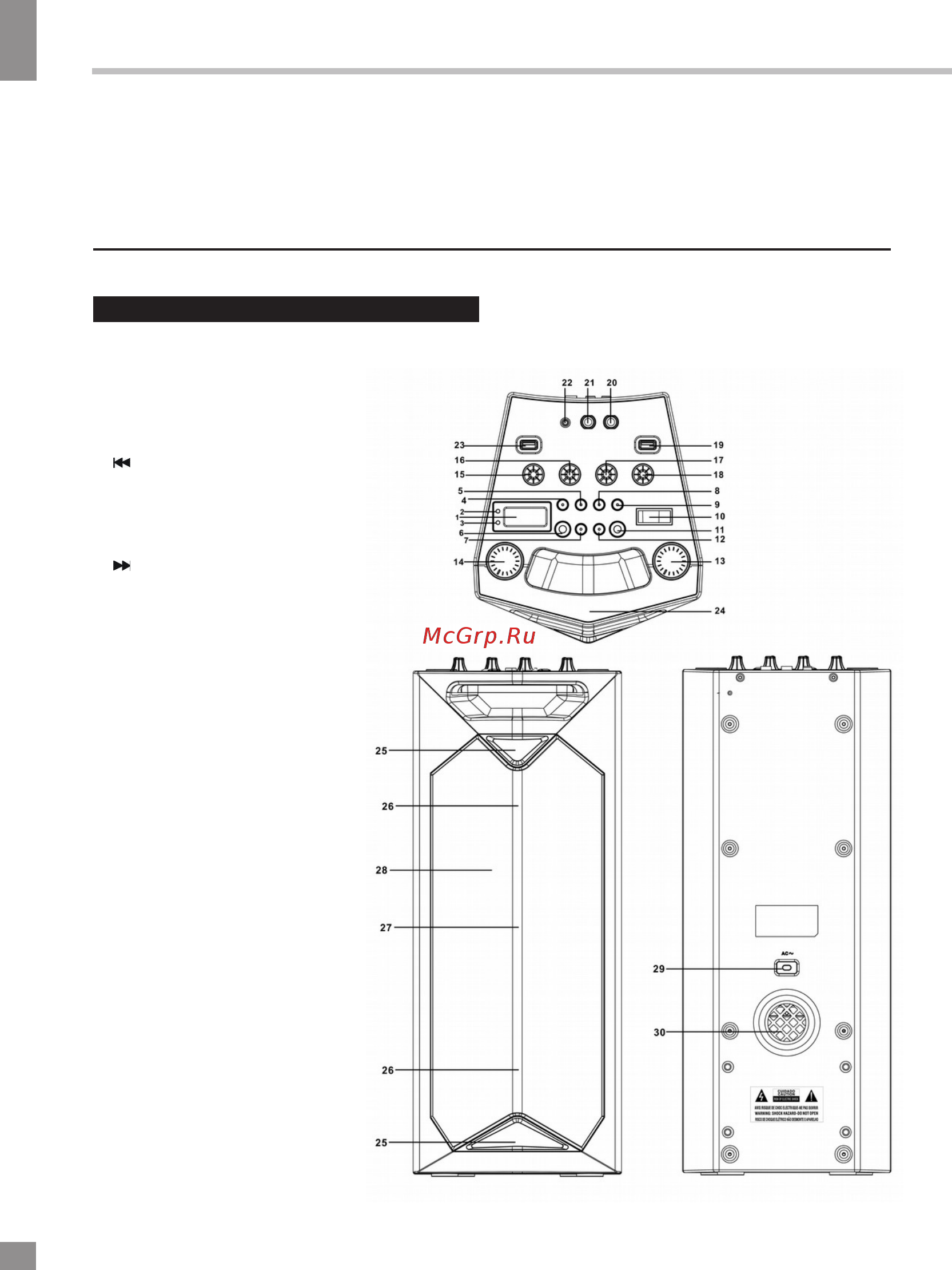 Telefunken TF-PS2203 [3/18] Instruction manual