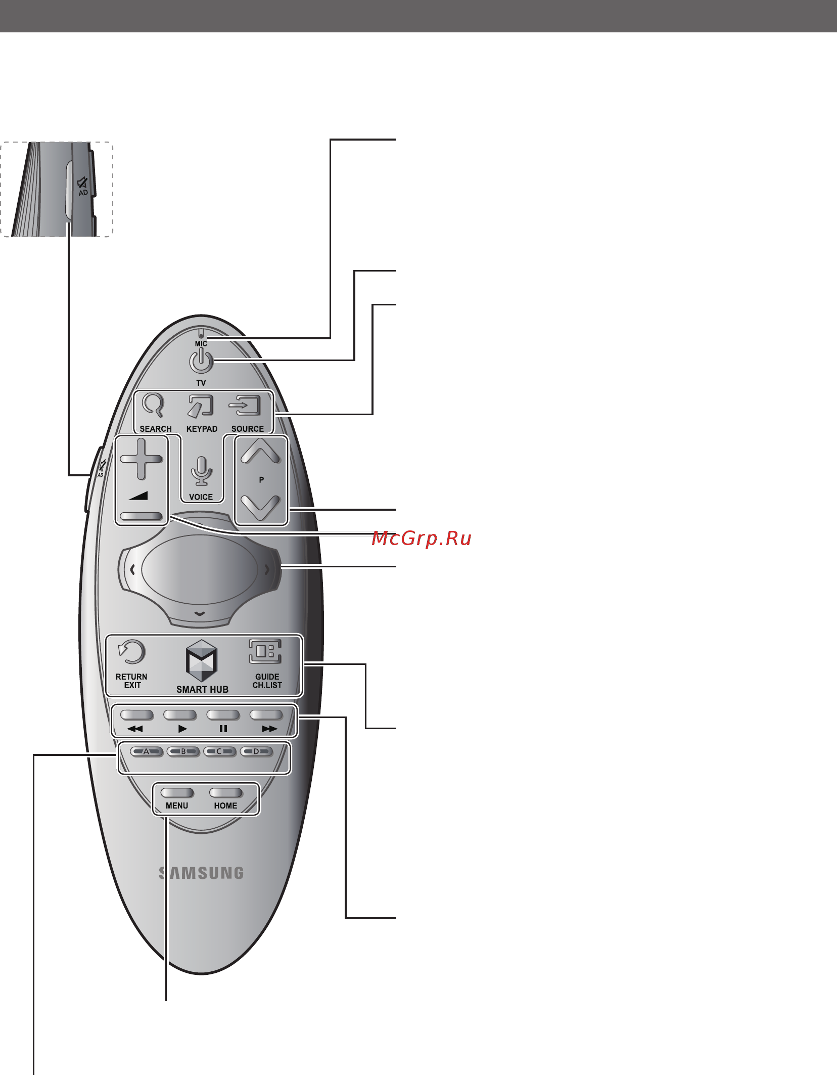Samsung HG32EF690DB [18/83] Данная функция поддерживается в моделях hg32ee690 и последующих серий в некоторых регионах