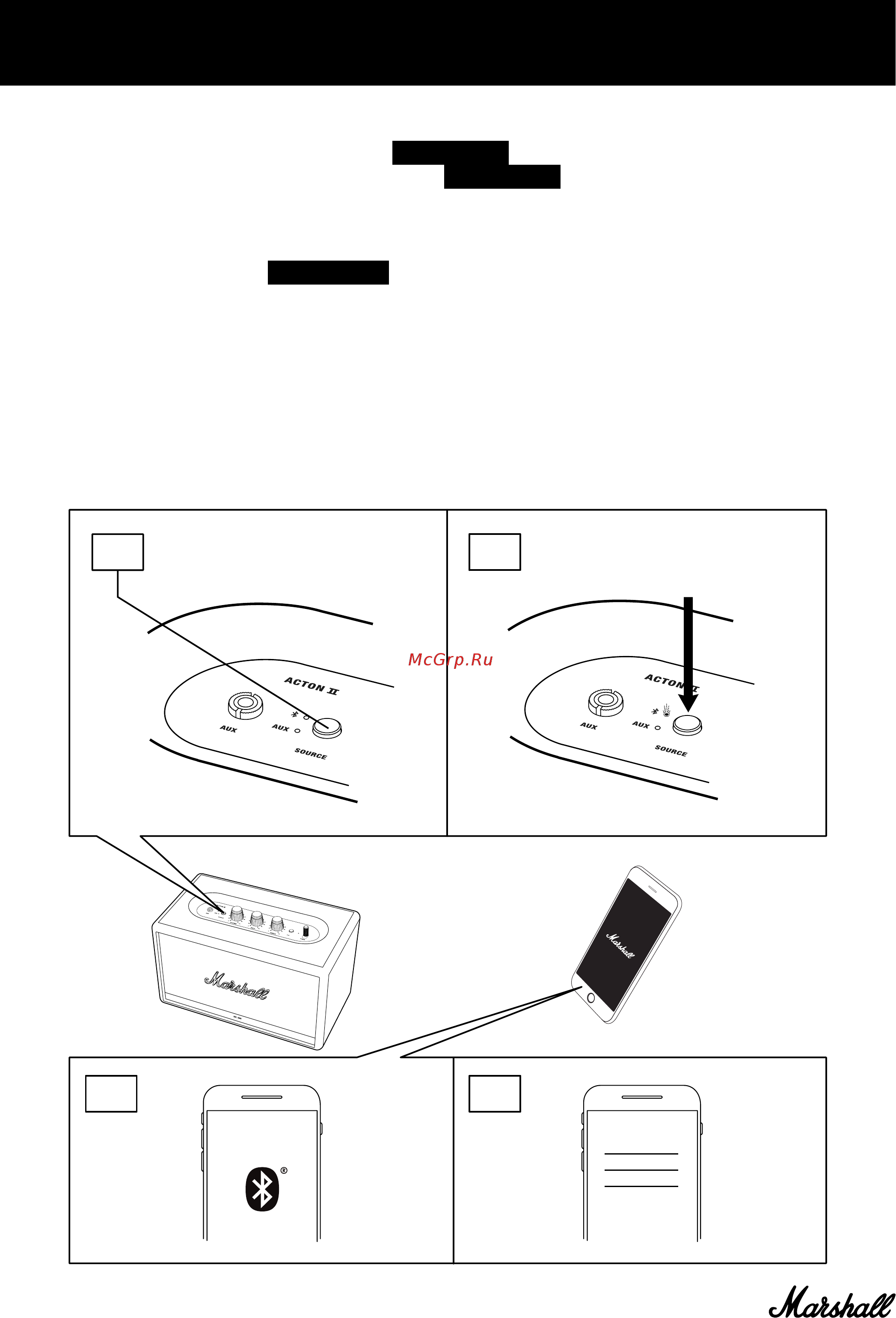 Marshall Acton II White [11/21] Подключение через bluetooth сопряжение