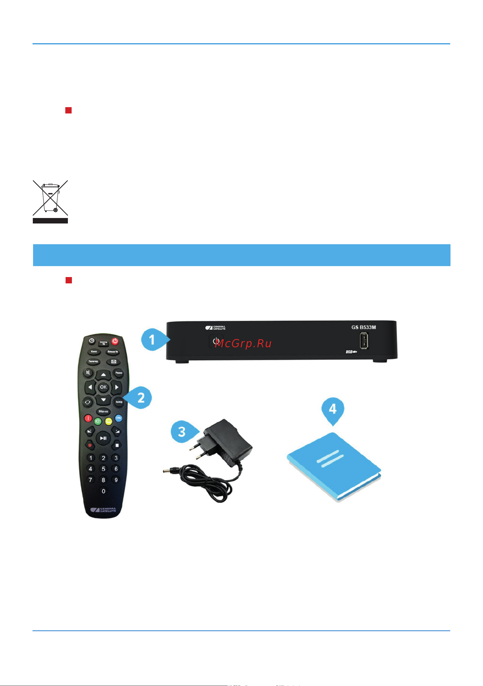 Триколор Full HD GS B534M [8/94] Комплект поставки