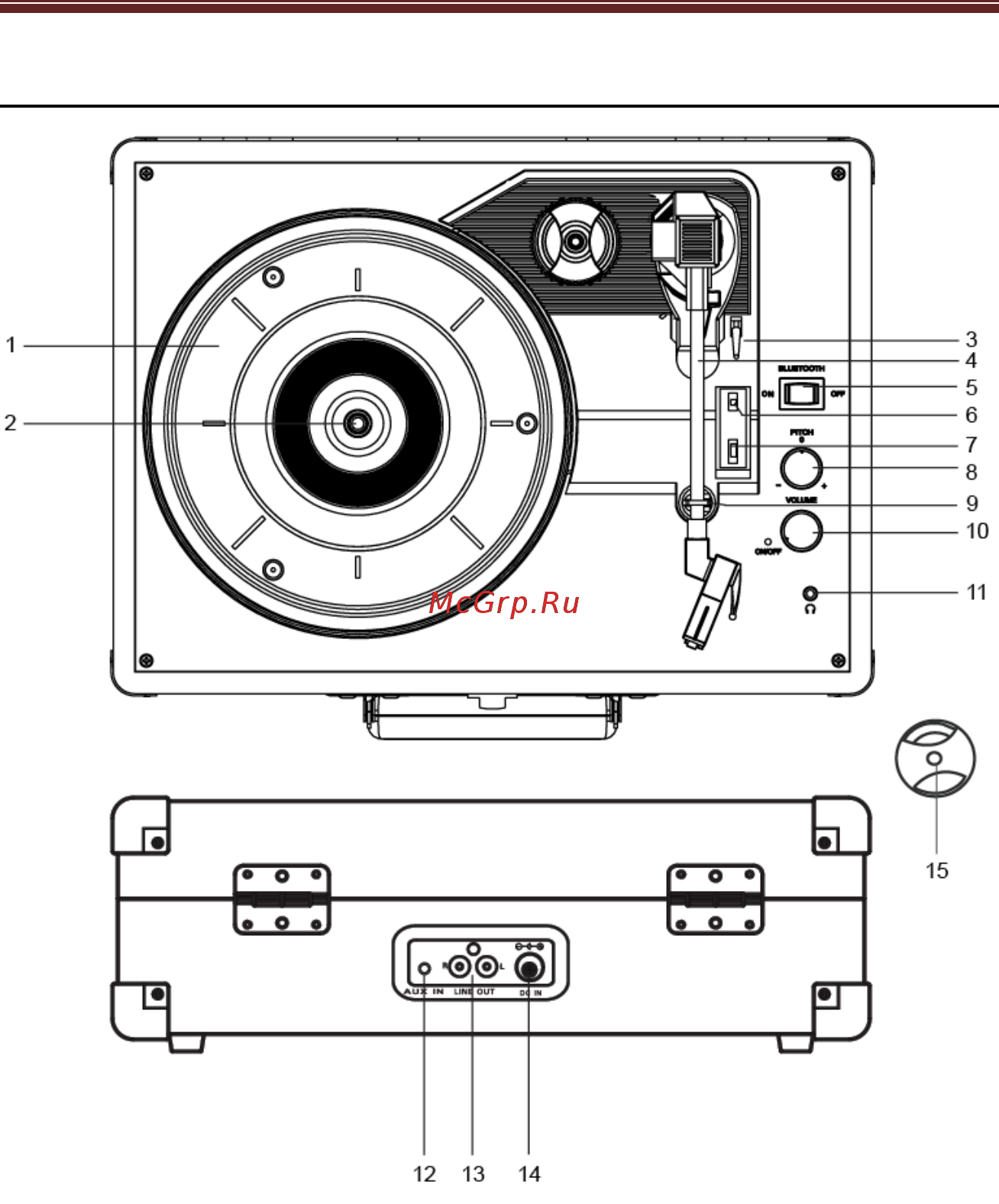 Crosley Cruiser Deluxe, Havana [4/10] Описание