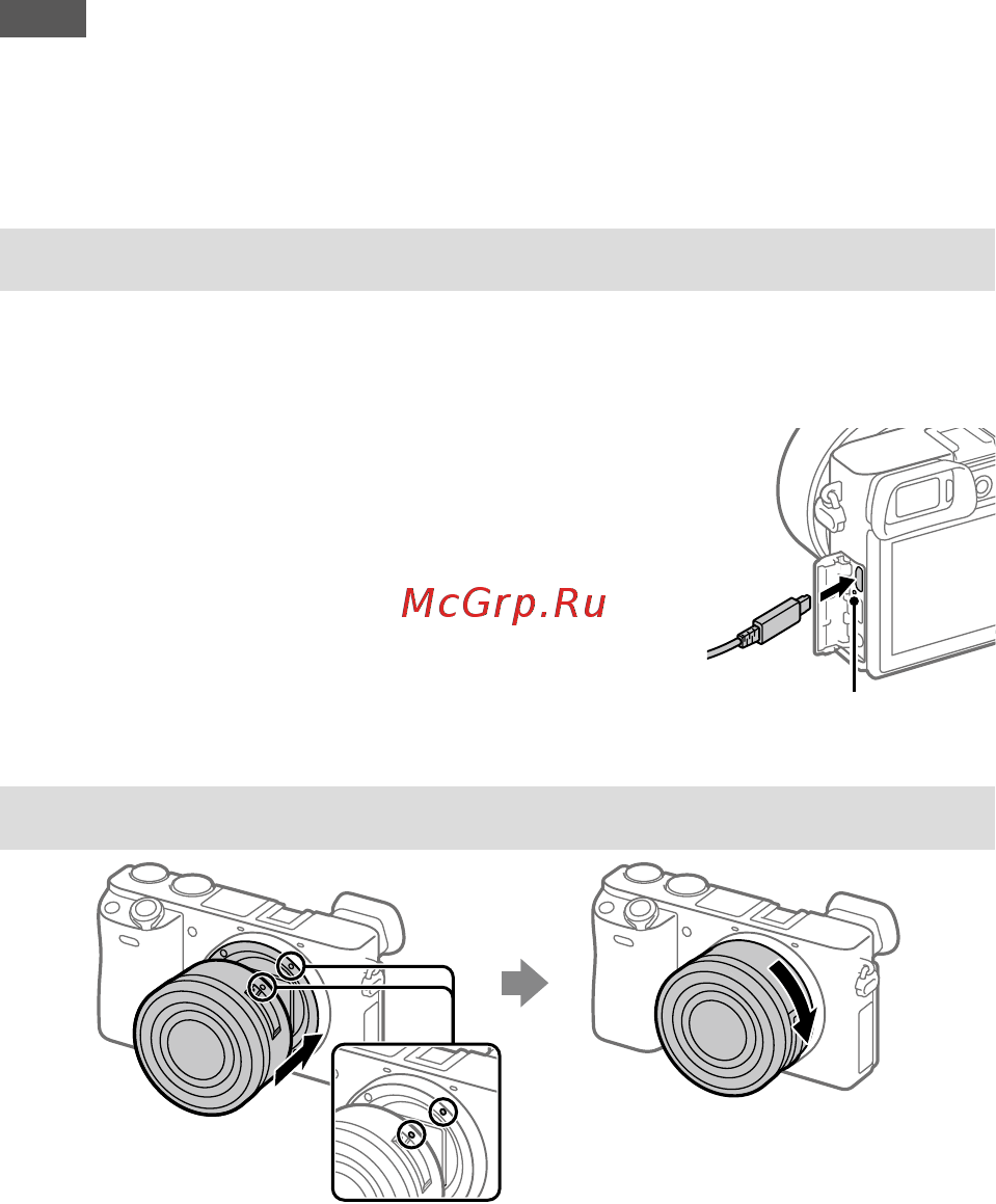 Sony A6400 + SEL-P1650 Black (ILCE-6400L/B) [126/171] Montering av ett objektiv